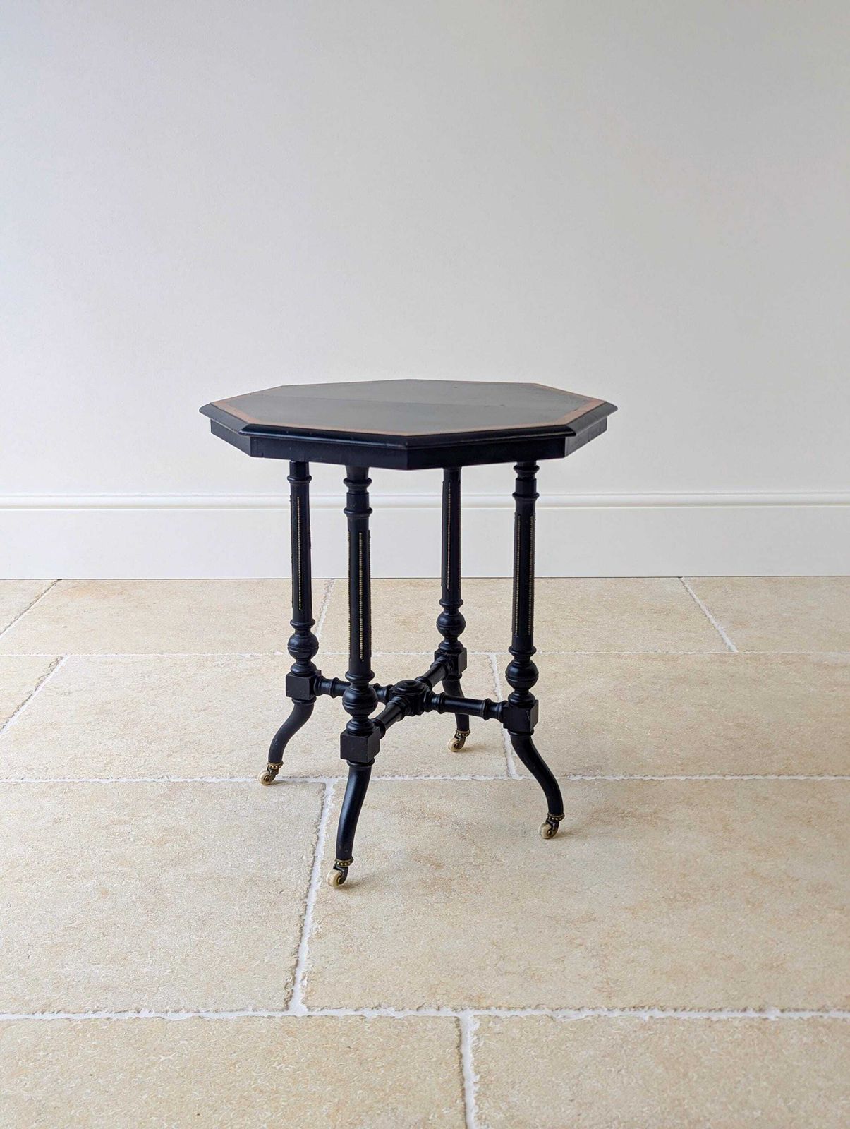 photo furniture Antique Victorian Aesthetic Movement Occasional Table C.1890