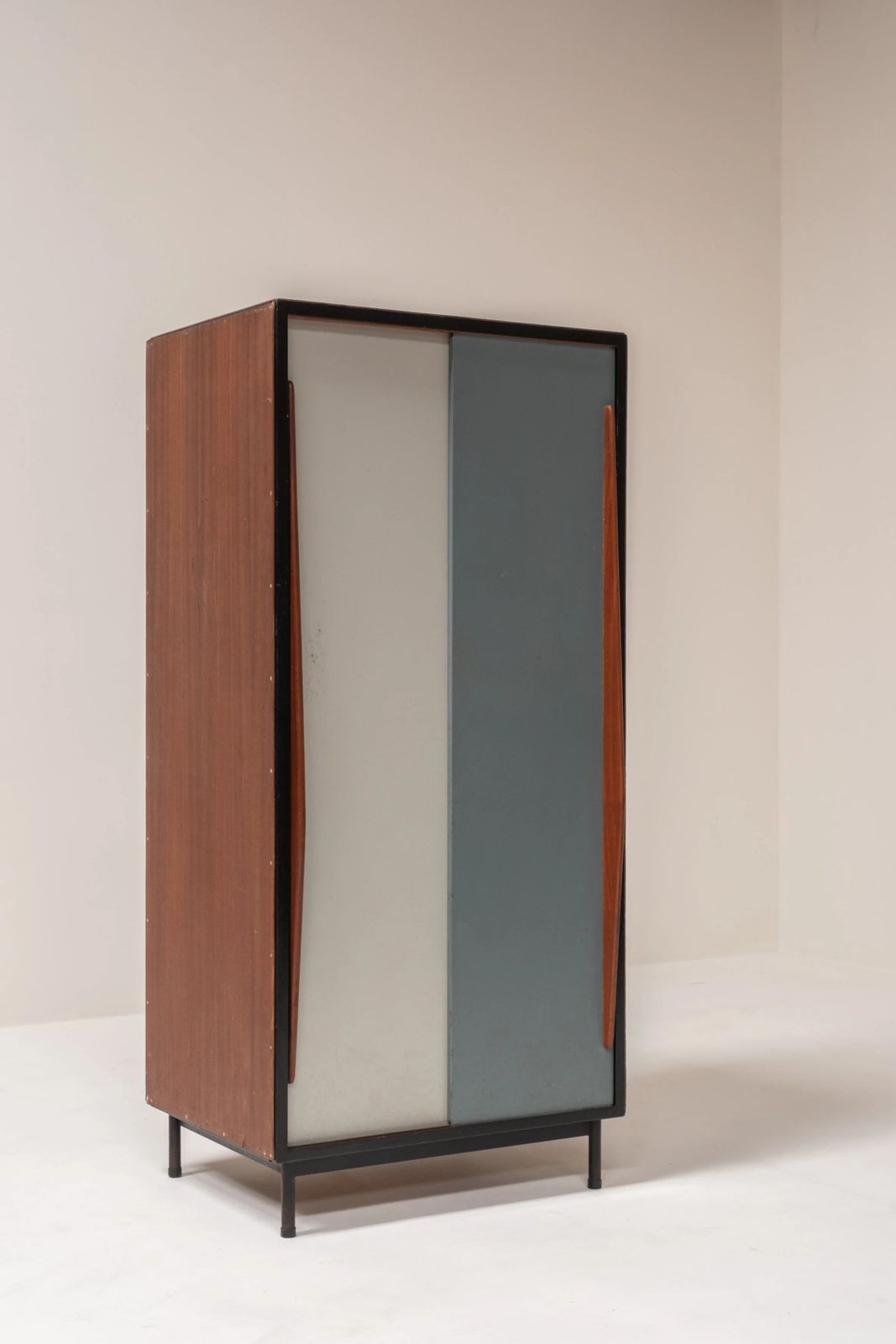 Wardrobe Cabinet By Van Der Meeren, Belgium, 1950s–60s photo for sale