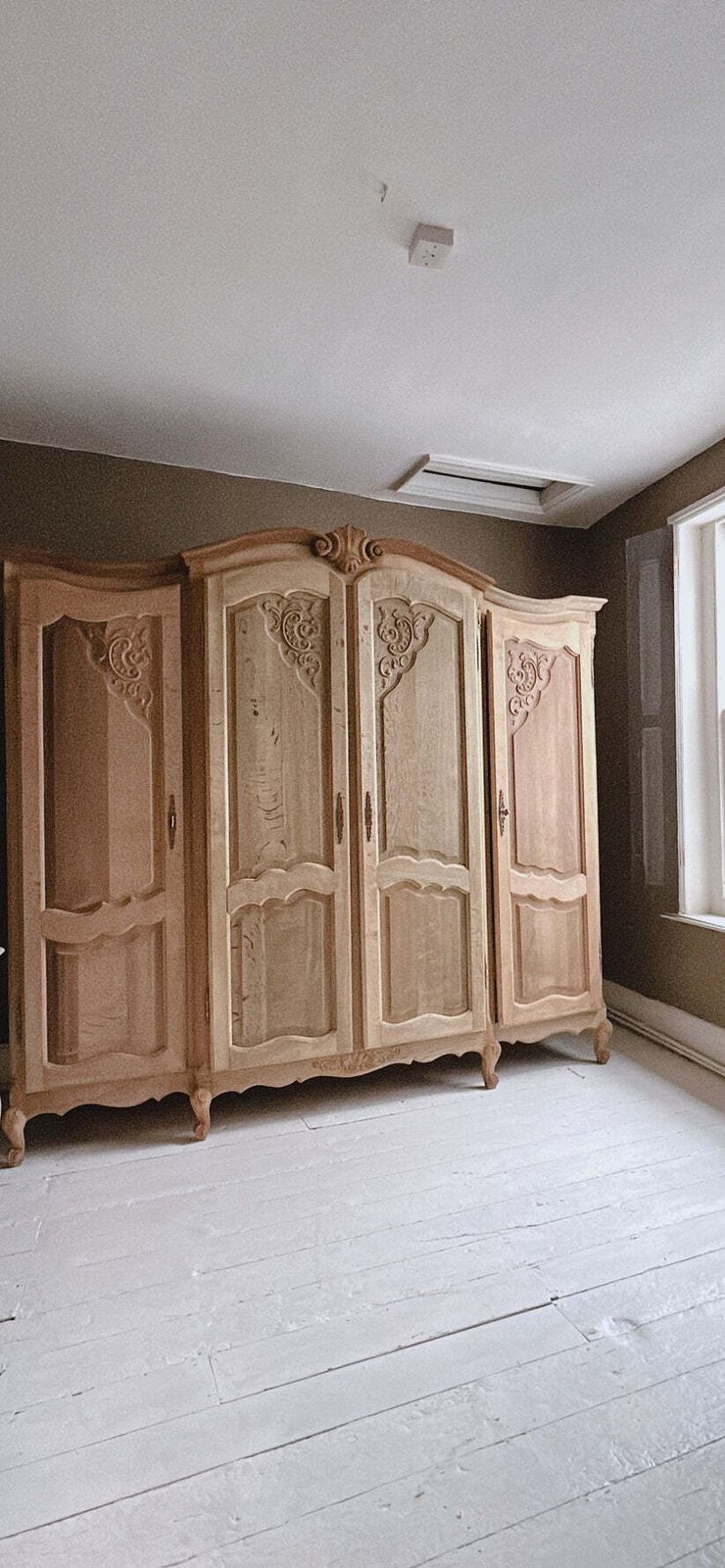 Large French4 Door Armoire In Oak photo buy