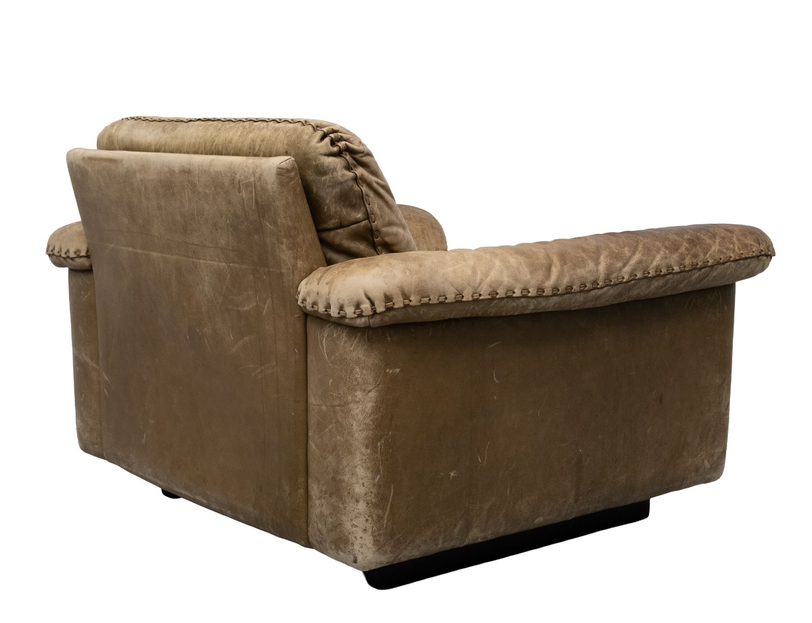 photo vinterior De Sede Ds 31 Superb Patinated Arm Chair 1970s