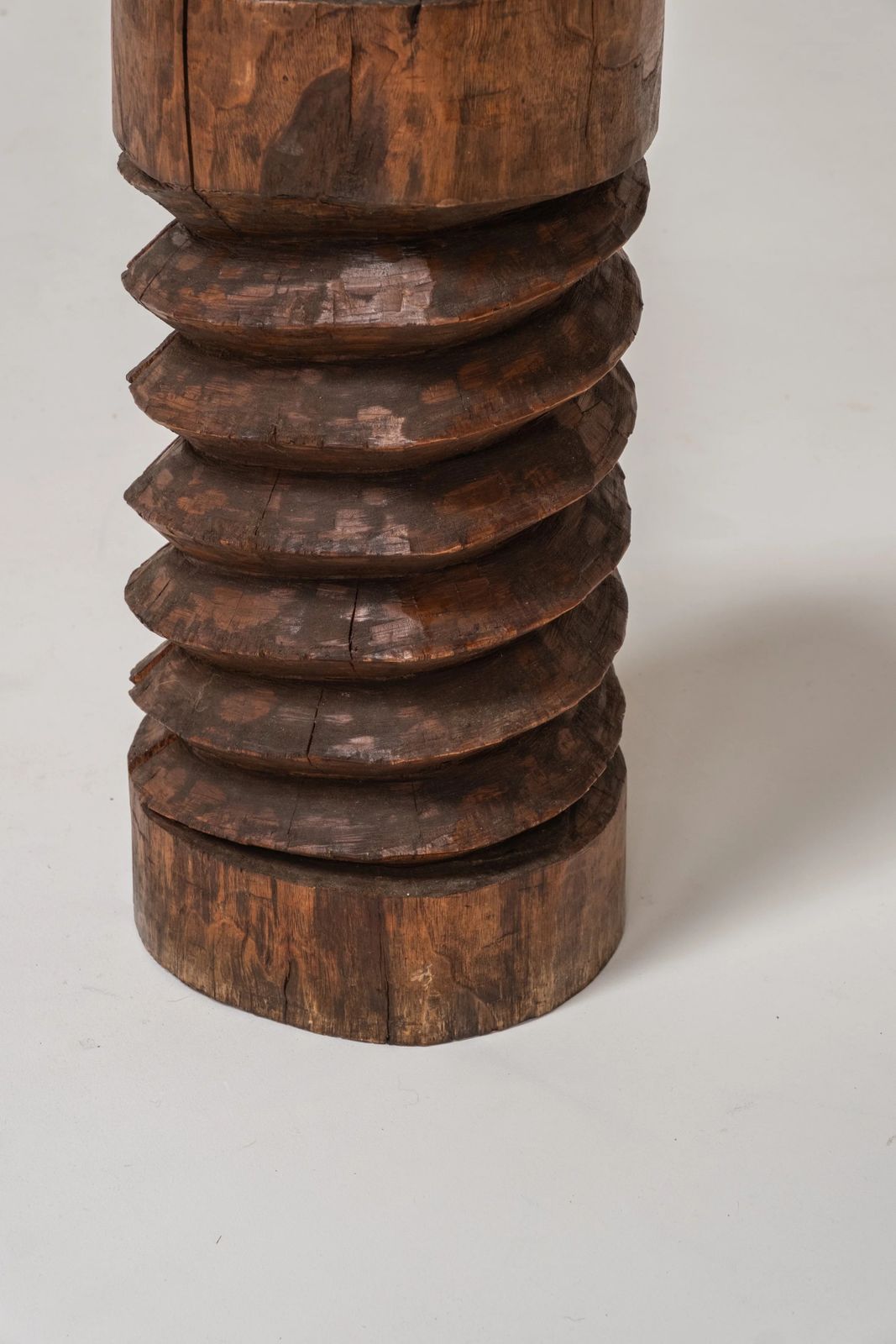 Pair Of Vintage Wooden Wine Screws, France photo vinterior