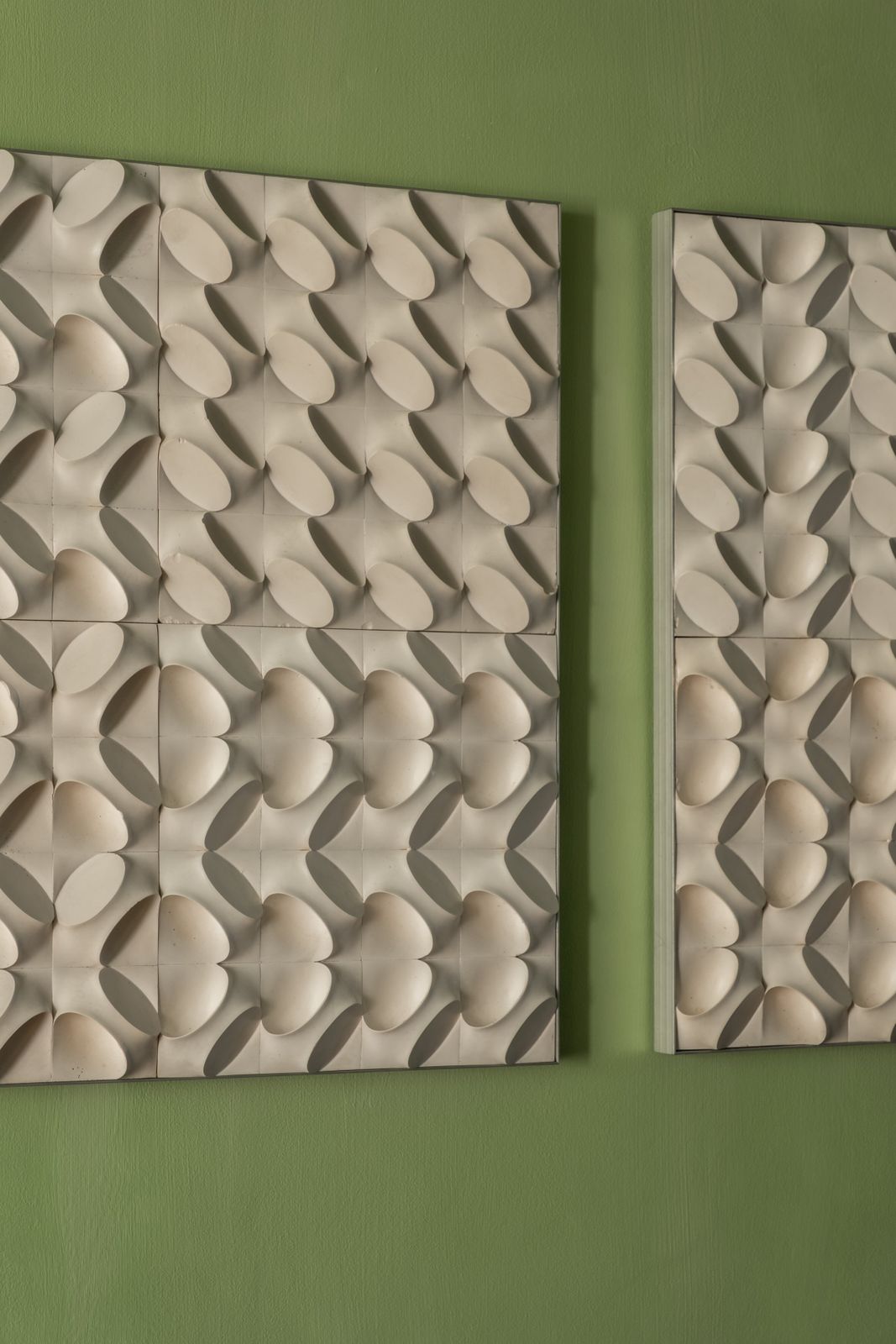 Pair Of Italian Wall Sculptures, 1970s photo furniture