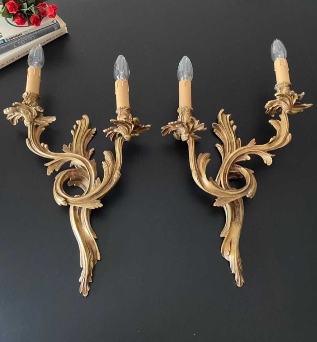 Appliques d'époque en bronze, Italie - livraison en franchise de droits de douane pour les États-Unis photo furniture
