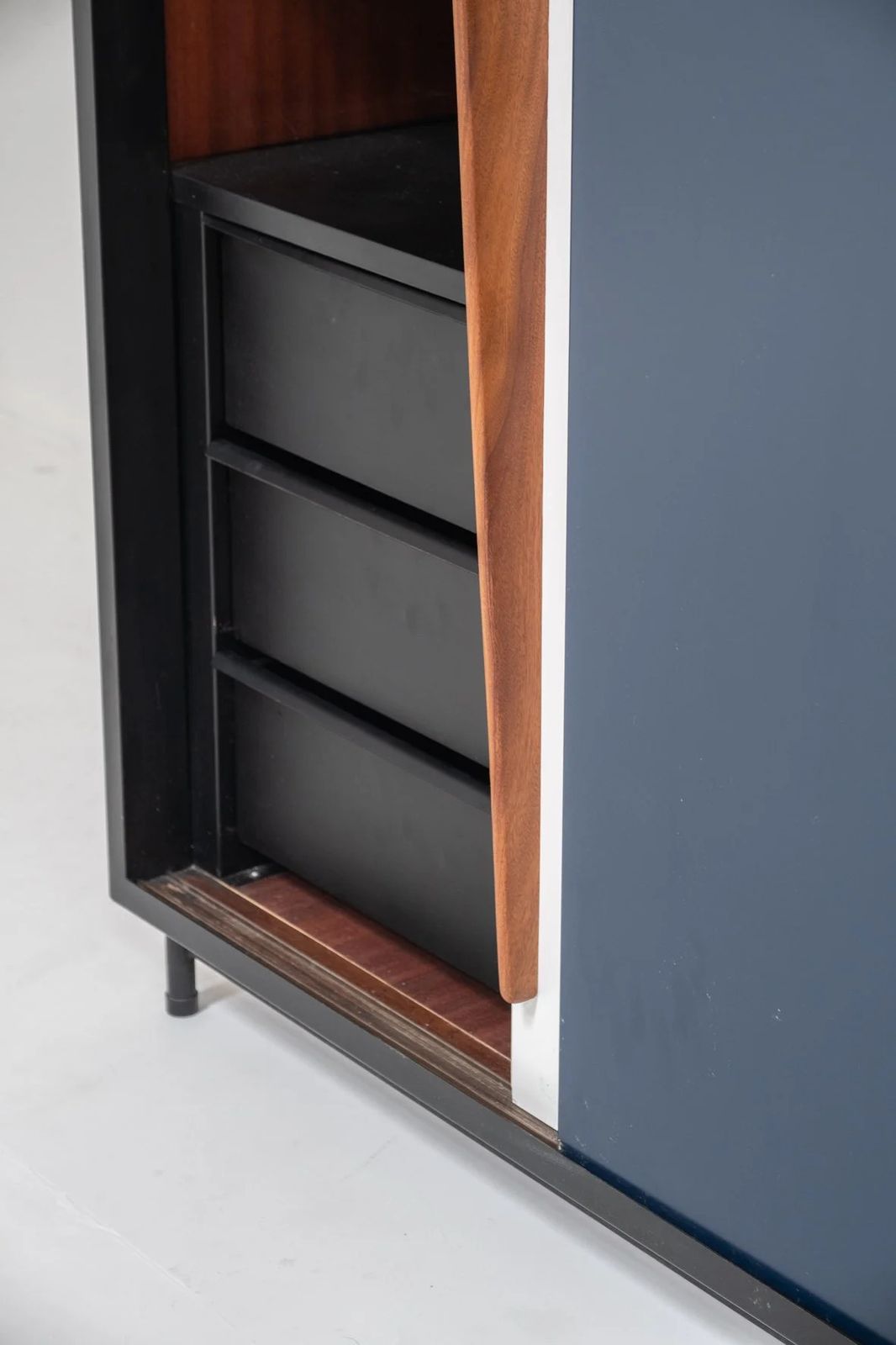 Furniture Large Cabinet By Willy Van Der Meeren For Tubax 1952 photo