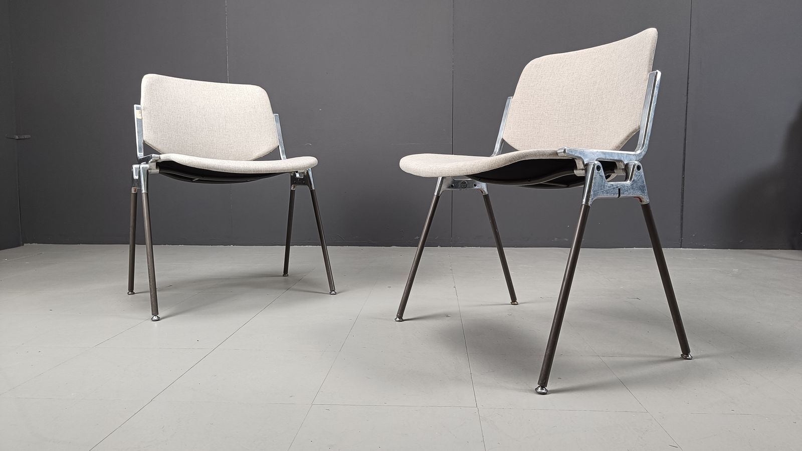 Vintage Dsc 106 Side Chairs By Giancarlo Piretti For Castelli, Set Of 6 photo 995.0