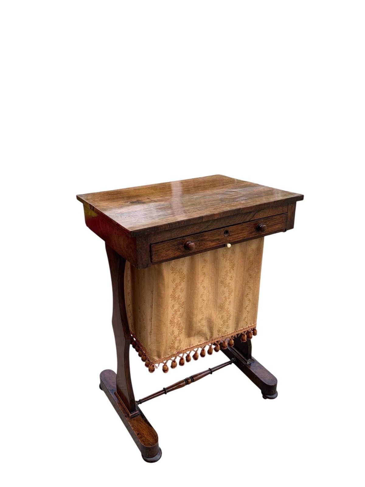 Antique Victorian Rosewood Work Table photo for sale