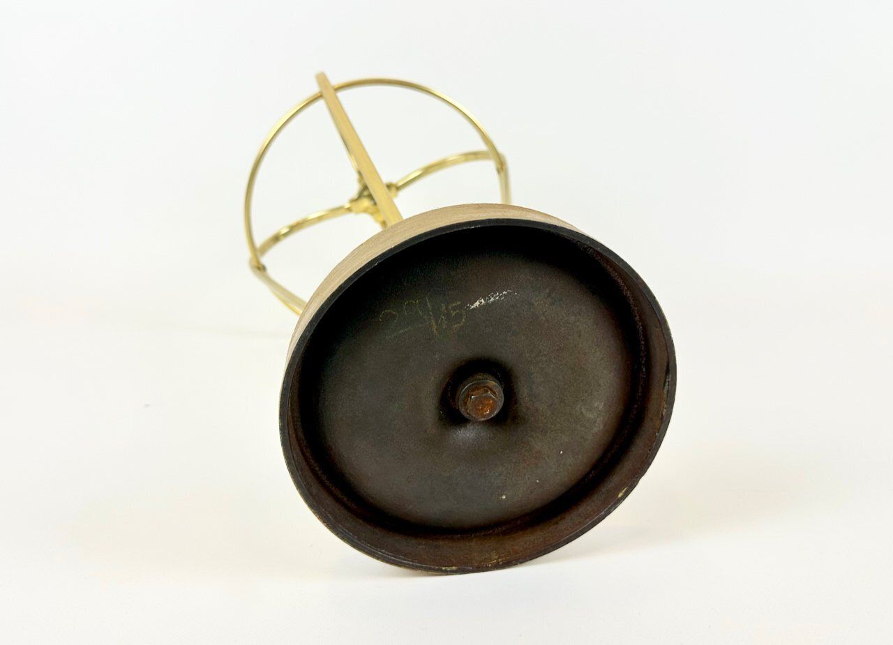photo furniture Mid Century Modern Austrian Aluminium And Brass Umbrella Stand, 1960s