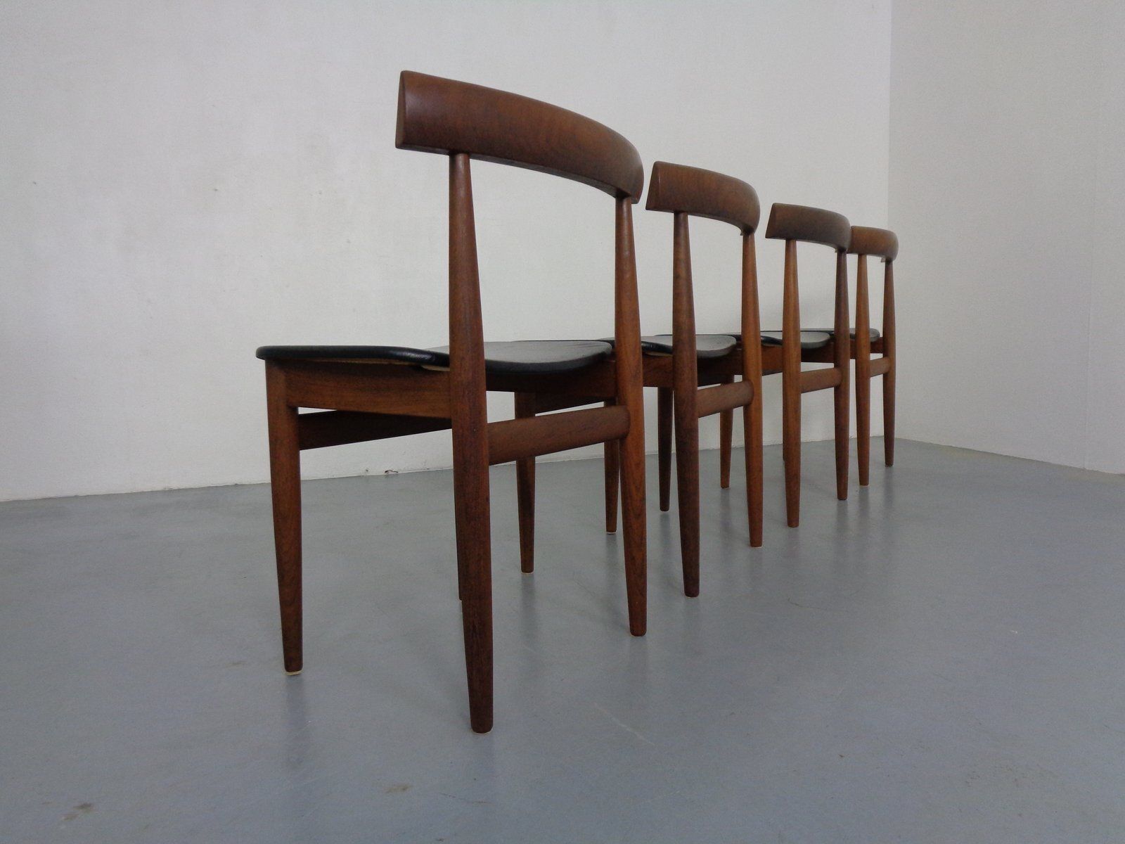 photo buy Roundette Teak Table & Chairs From Hans Olsen, Denmark, 1950sm, Set Of 5