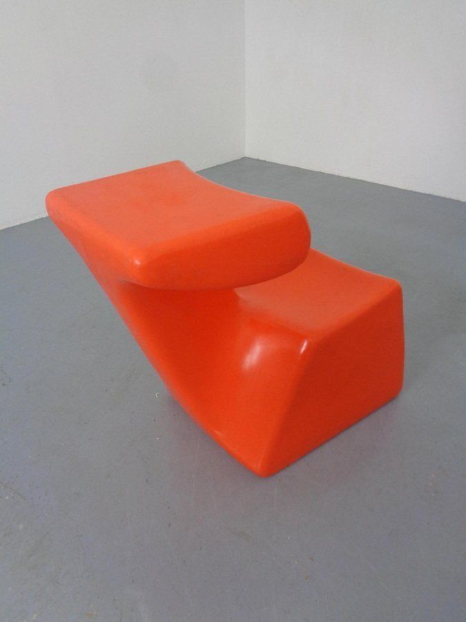 photo for sale Zocker Plastic Chair By Luigi Colani For Top System Burkhard Lübke, Germany, 1970s
