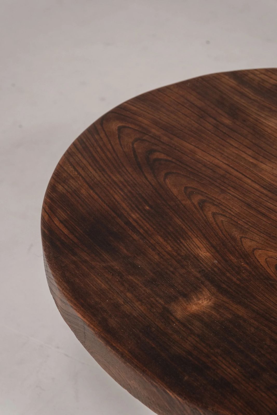 Brutalist Wooden Side Table, 1970s. photo 577.0