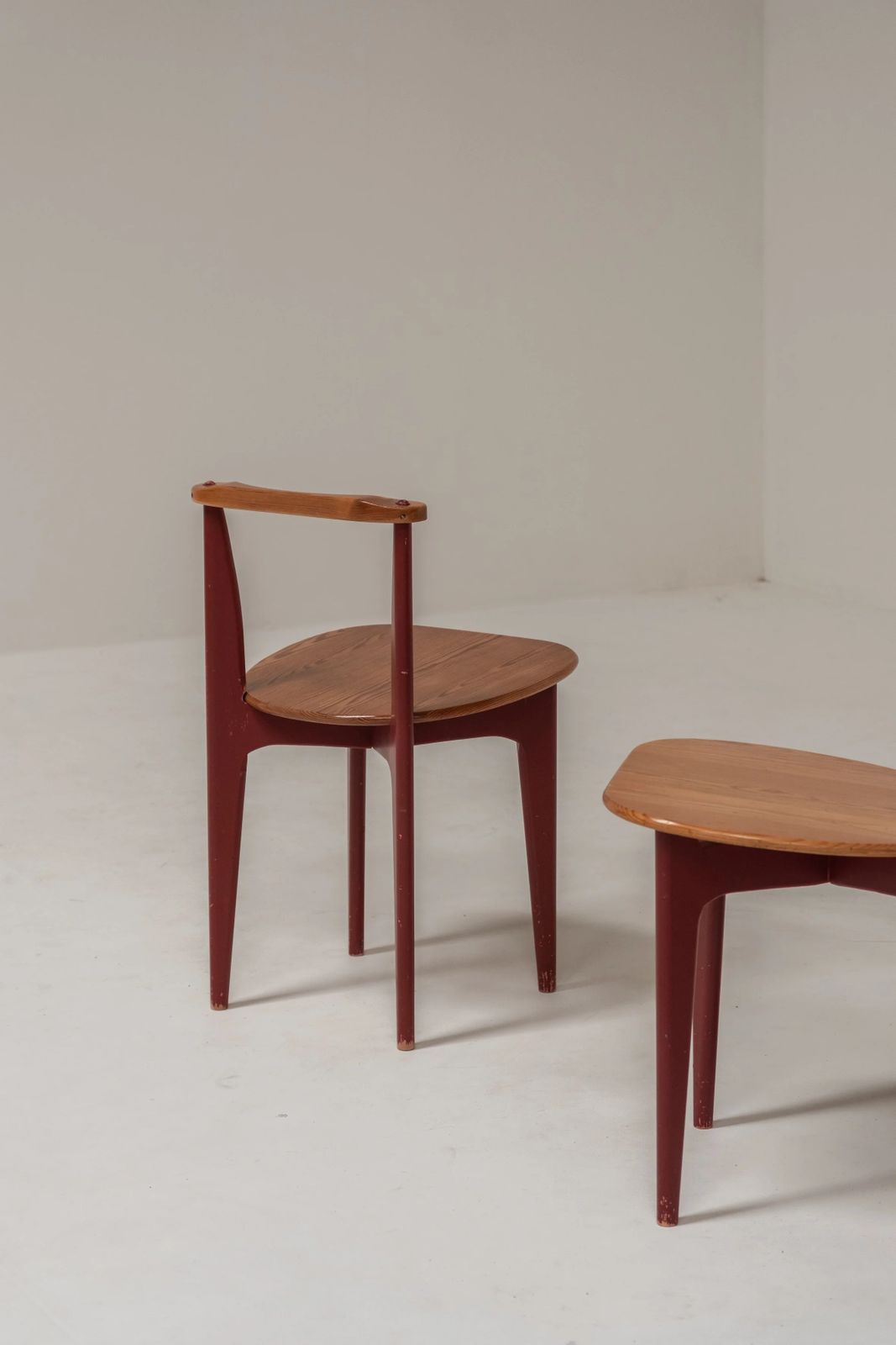 Pair Of Yngve Ekström Chairs, Finland, 1950