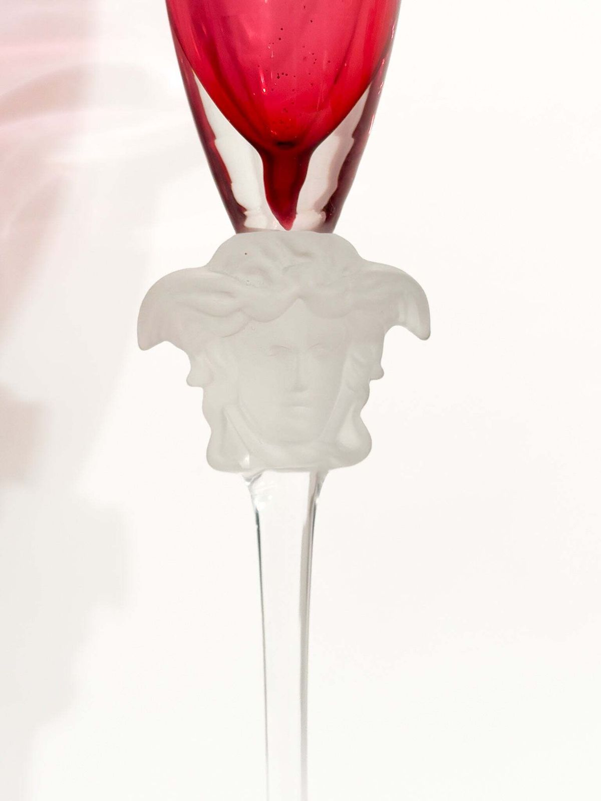 'Medusa Lumière' Crystal Candle Holder By Versace For Rosenthal, 1990s photo buy