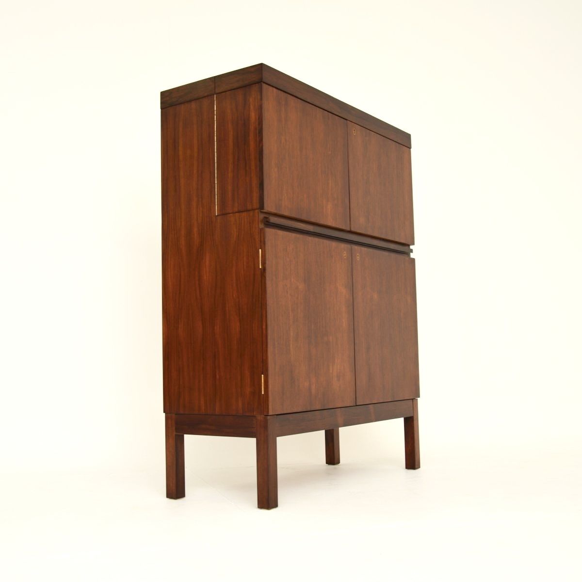Vintage Scandinavian Rosewood Drinks Cabinet By Torbjorn Afdal photo vinterior