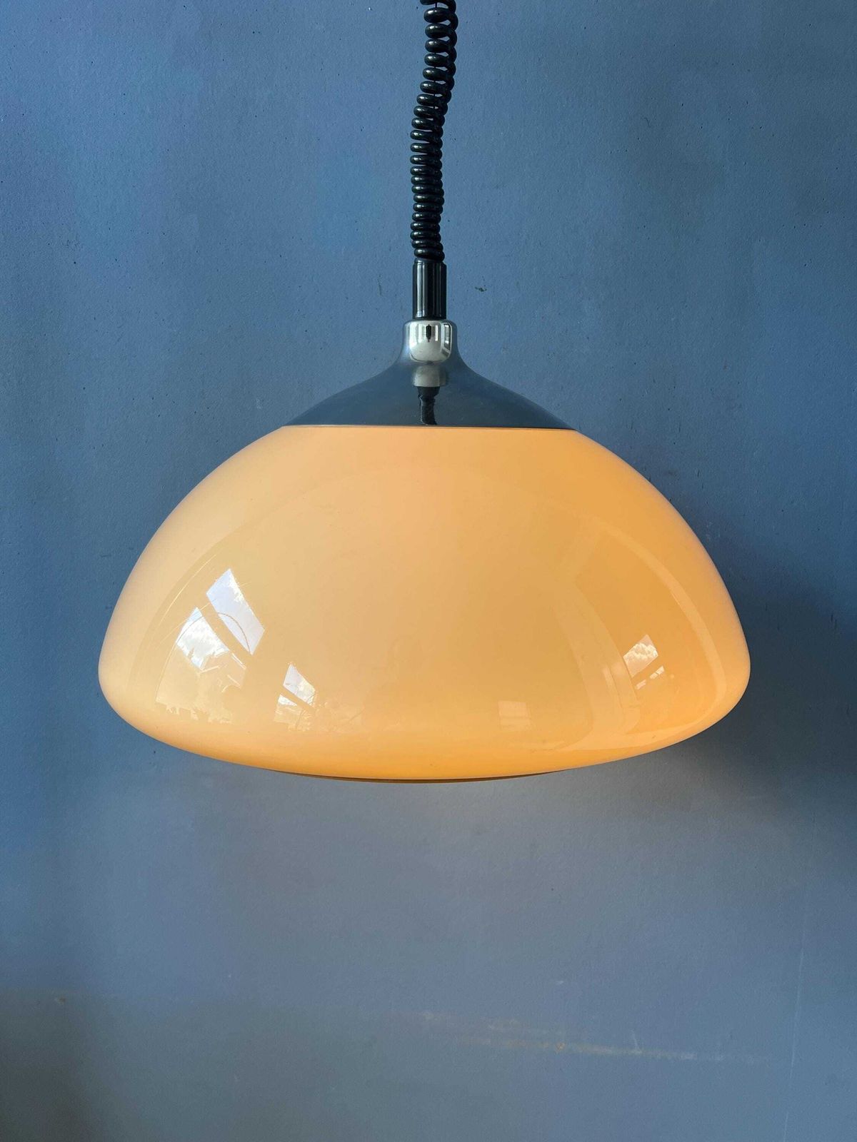 Vintage Space Age Dijkstra Mushroom Hanglamp photo 410.0