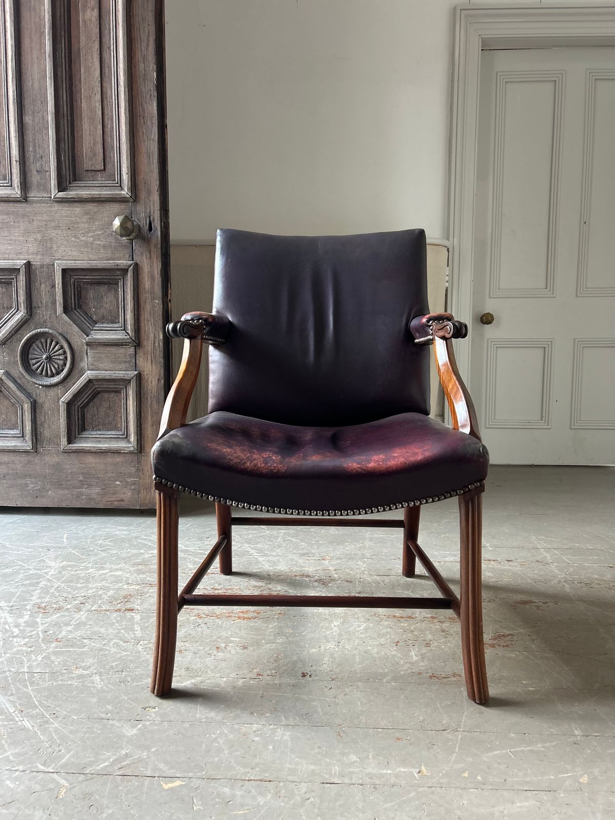 1920s Scottish Cockpen Library Chair photo vinterior