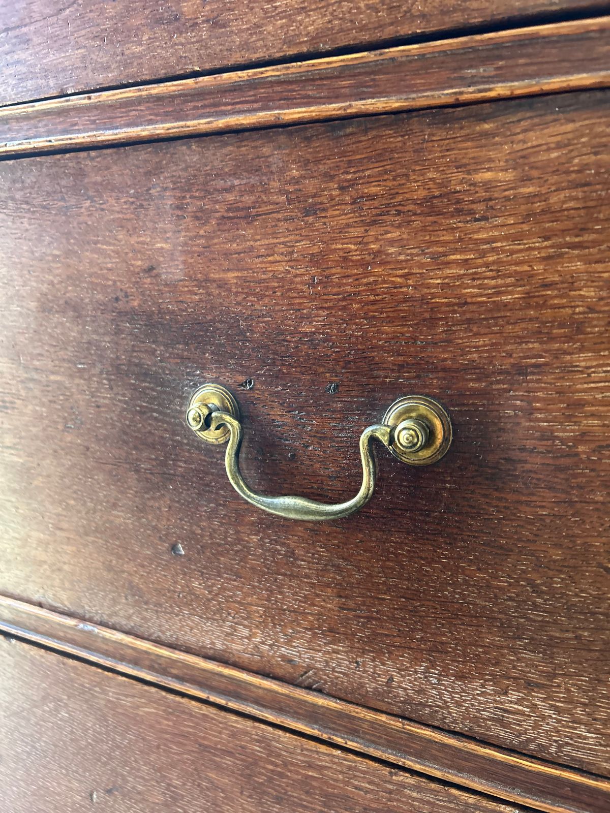 photo vinterior Elegant George 1st Oak Chest On Stand