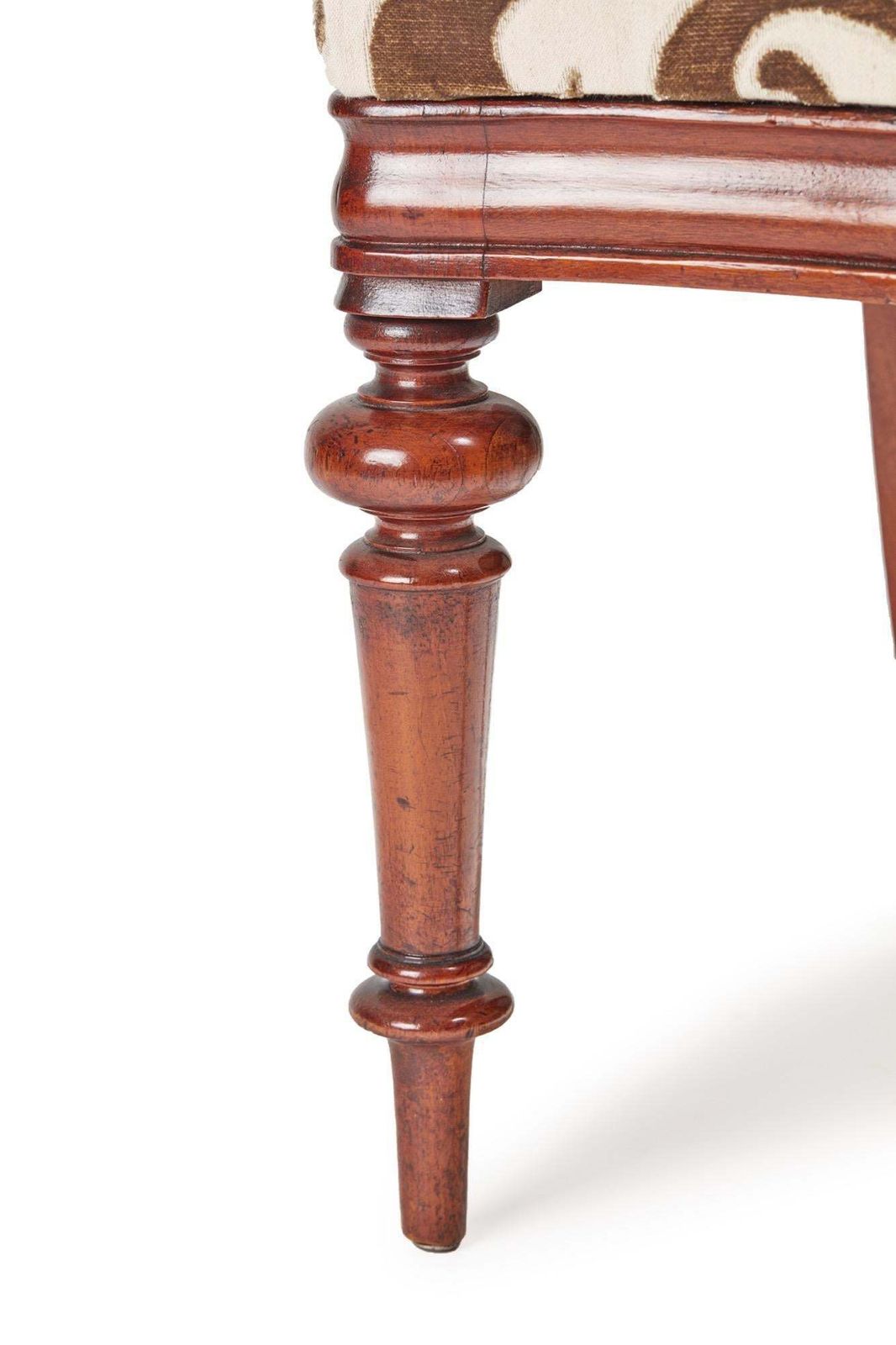 Superb Set Of 6 Antique Victorian Mahogany Balloon Back Chairs photo for sale