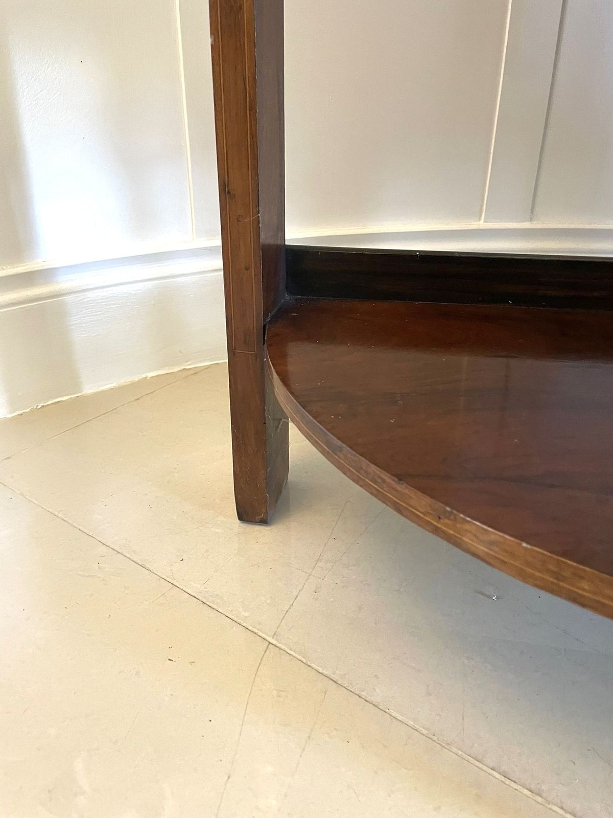 photo furniture Antique Quality Rosewood Inlaid Side Cabinet