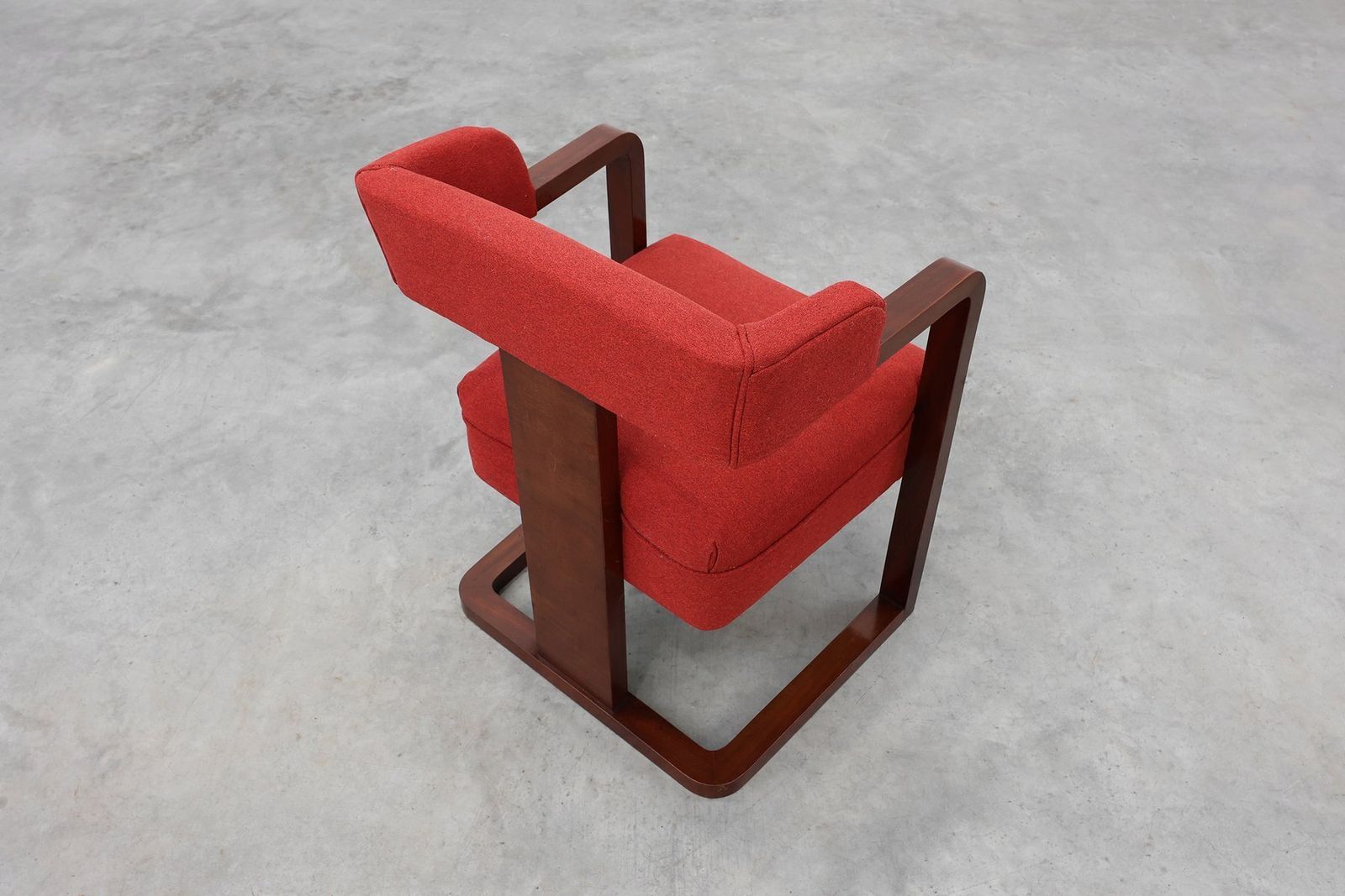 photo furniture Art Deco Chairs And Ottoman, Belgium, 1920, Set Of 3