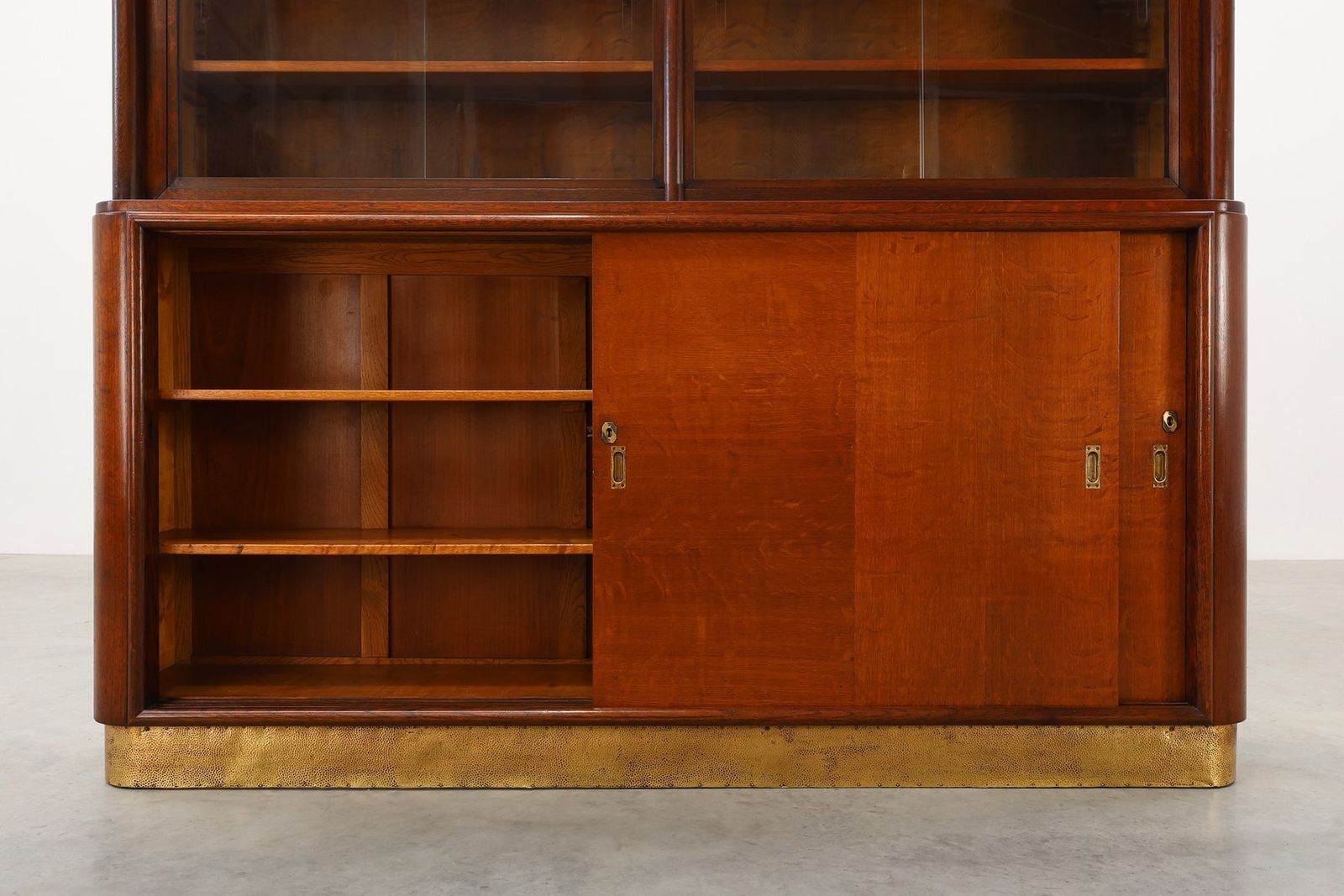 Large Art Deco Apothecary Cabinet Attributed To De Coene, Belgium, 1920s photo vinterior