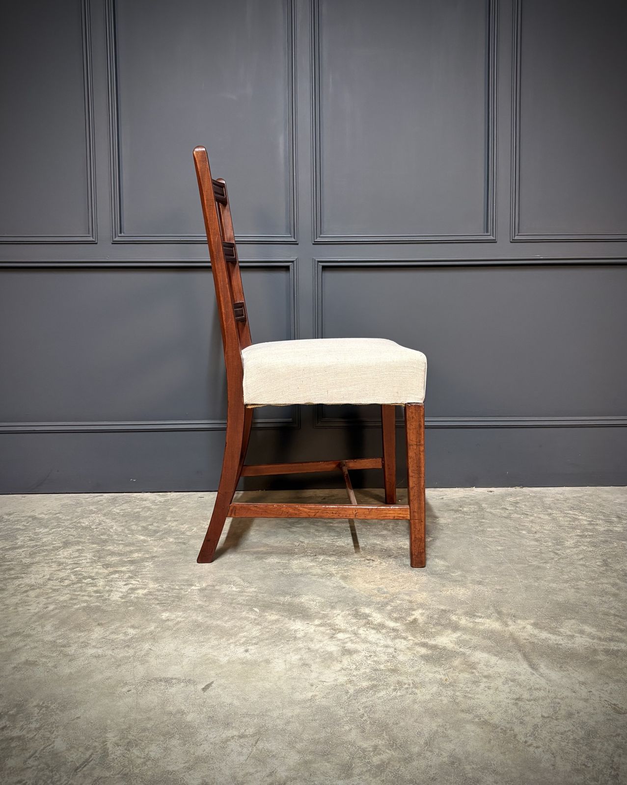 Set Of Eighteen Georgian Mahogany Dining Chairs photo furniture