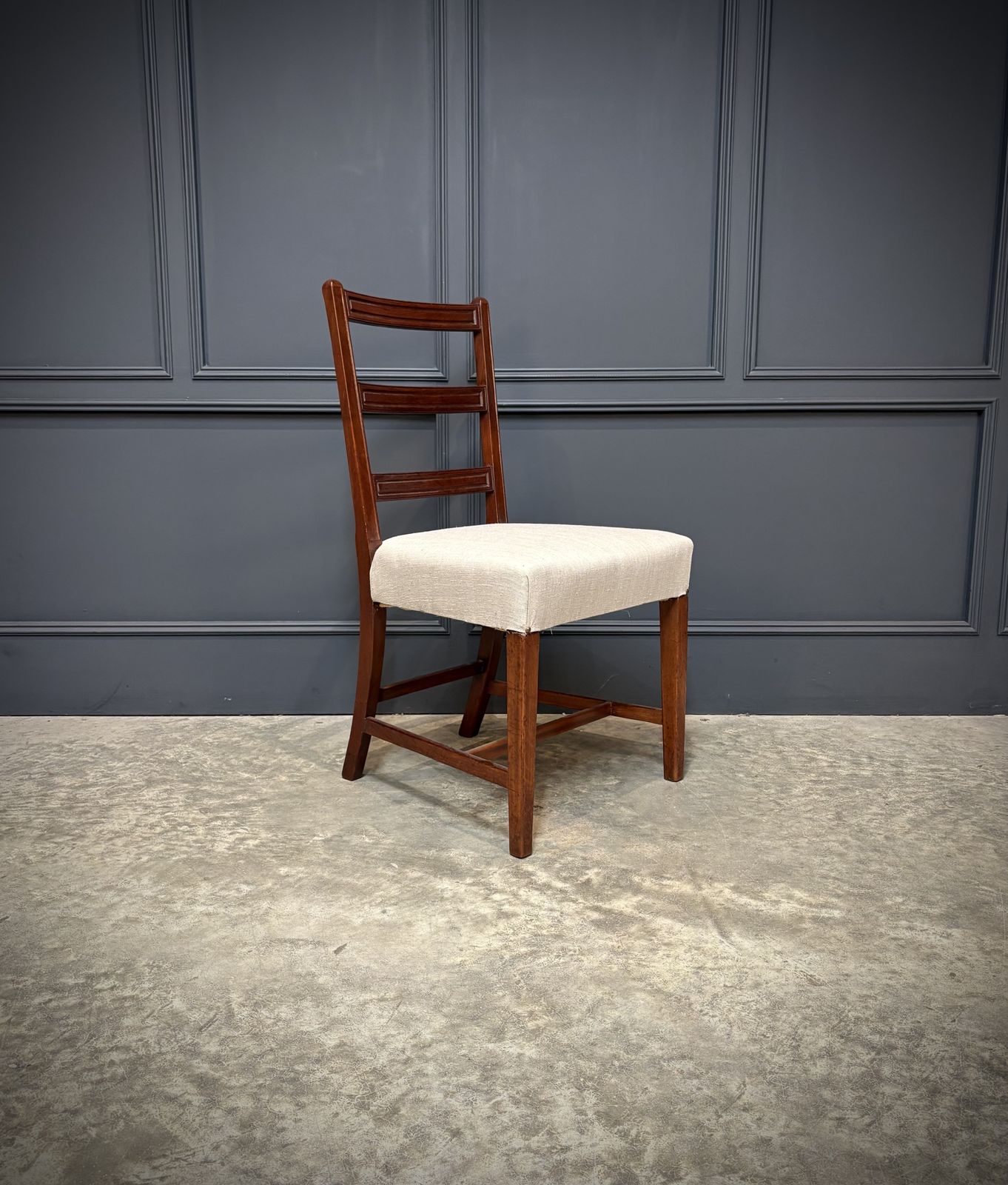 Set Of Eighteen Georgian Mahogany Dining Chairs photo Furniture