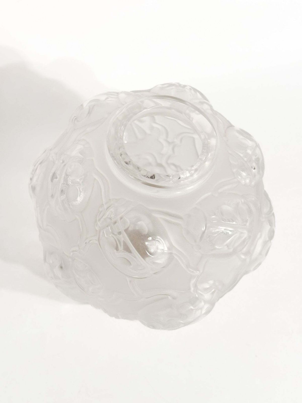 Lalique Crystal Vase 'Coccinelle' From The 1980s photo buy