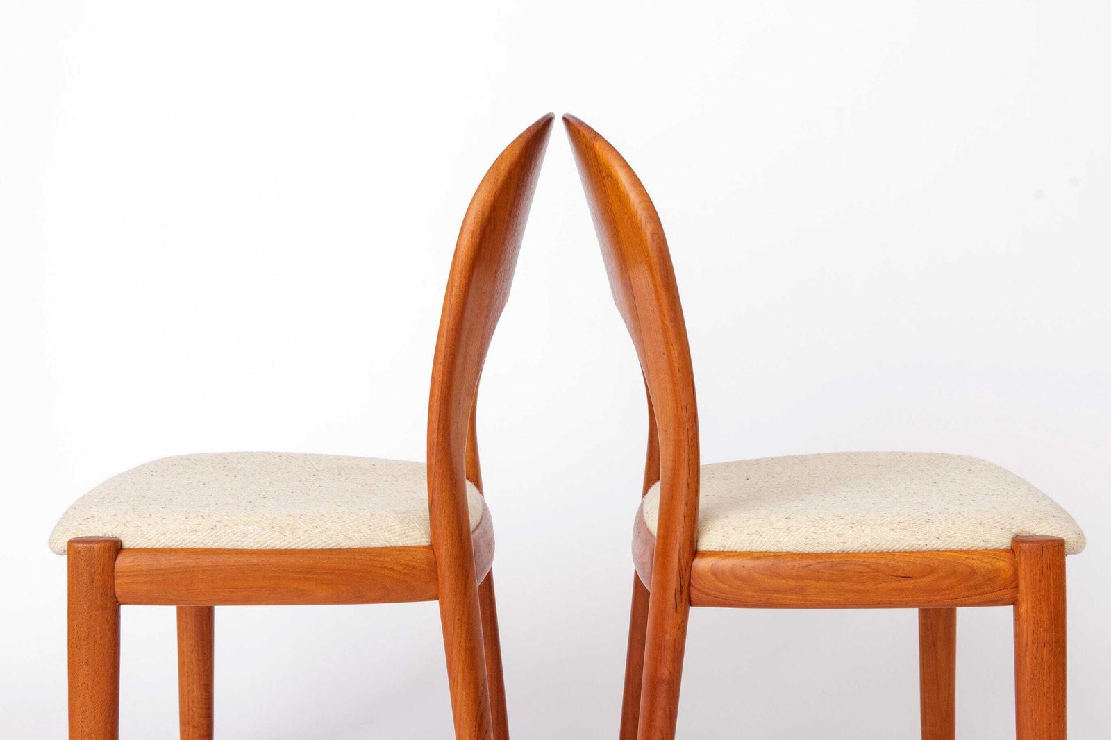 Niels Koefoed Morten Eetkamerstoelen, Set Van 4, Teak, Ca. Jaren 1970, Deens Mid Century Modern photo 2023.0