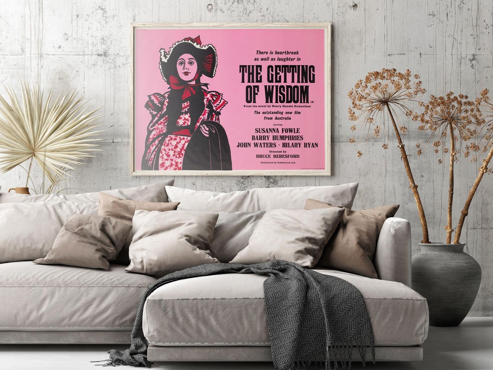The Getting Of Wisdom 1977 Academy Cinema London Uk Quad Film Poster, Strausfeld. photo furniture