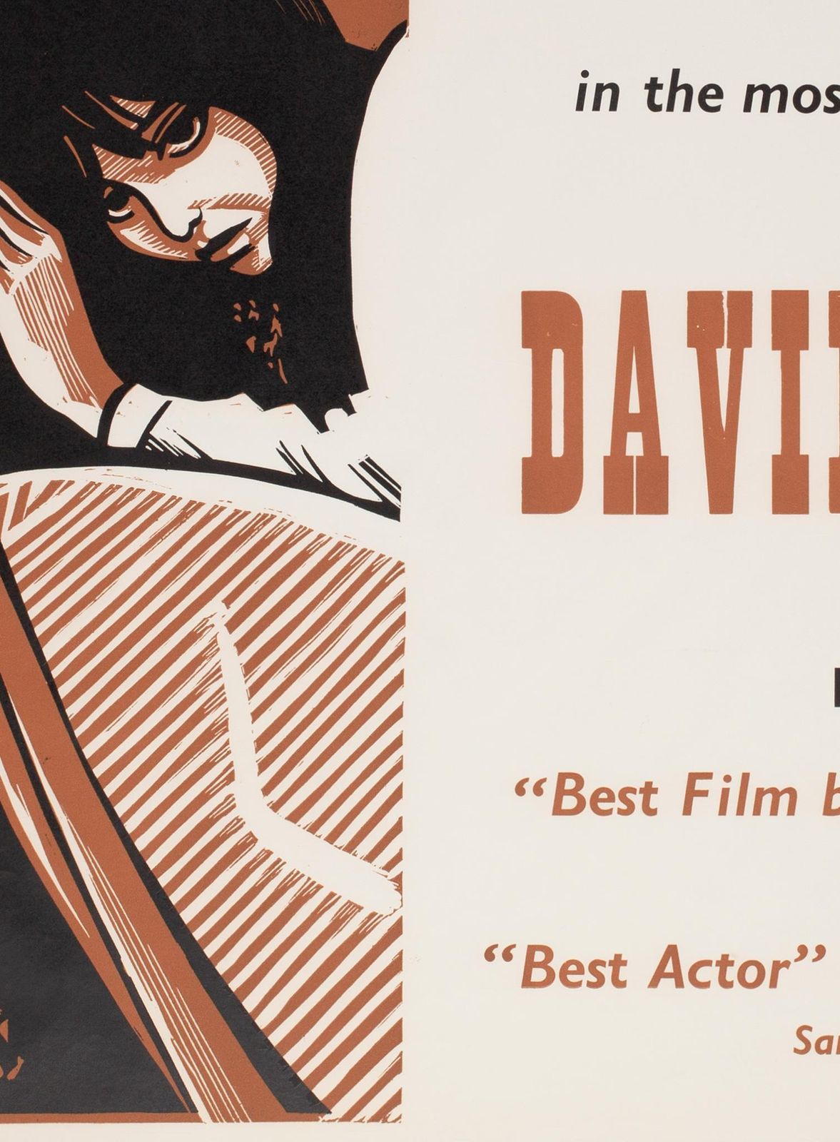 Affiche de cinéma britannique David And Lisa 1963, Academy Cinema Uk Quad, Strausfeld. photo buy