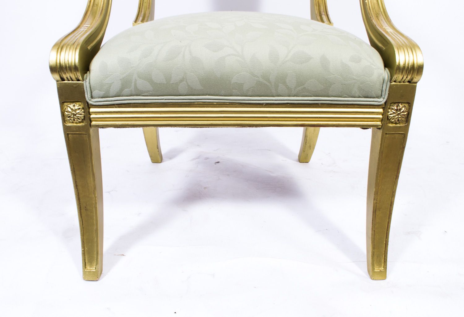 Regency Revival Giltwood Armchair 20th C photo buy