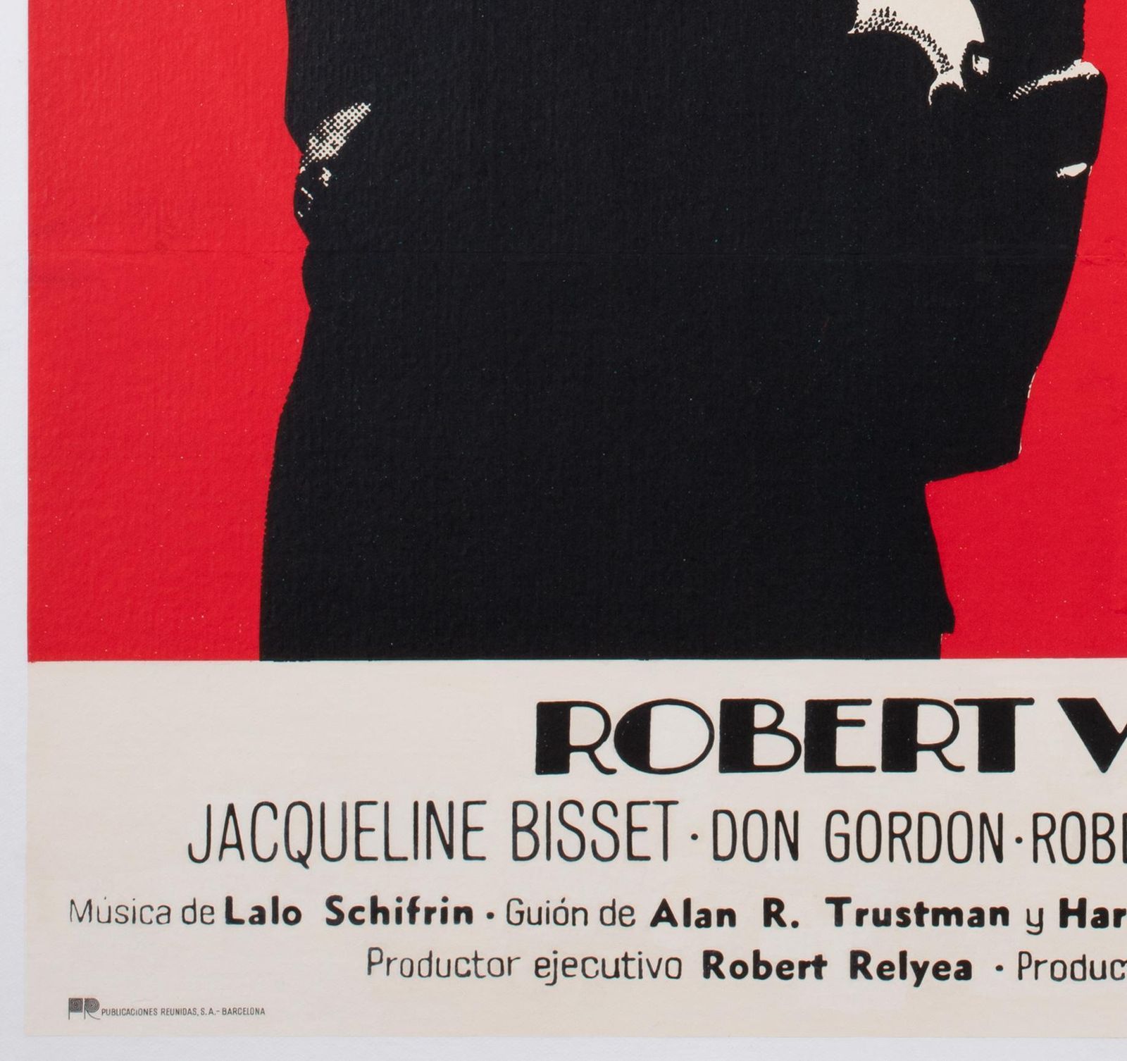 Bullitt 1969 Spanish 1 Sheet Film Movie Poster, Steve Mcqueen, Linen Backed. photo buy