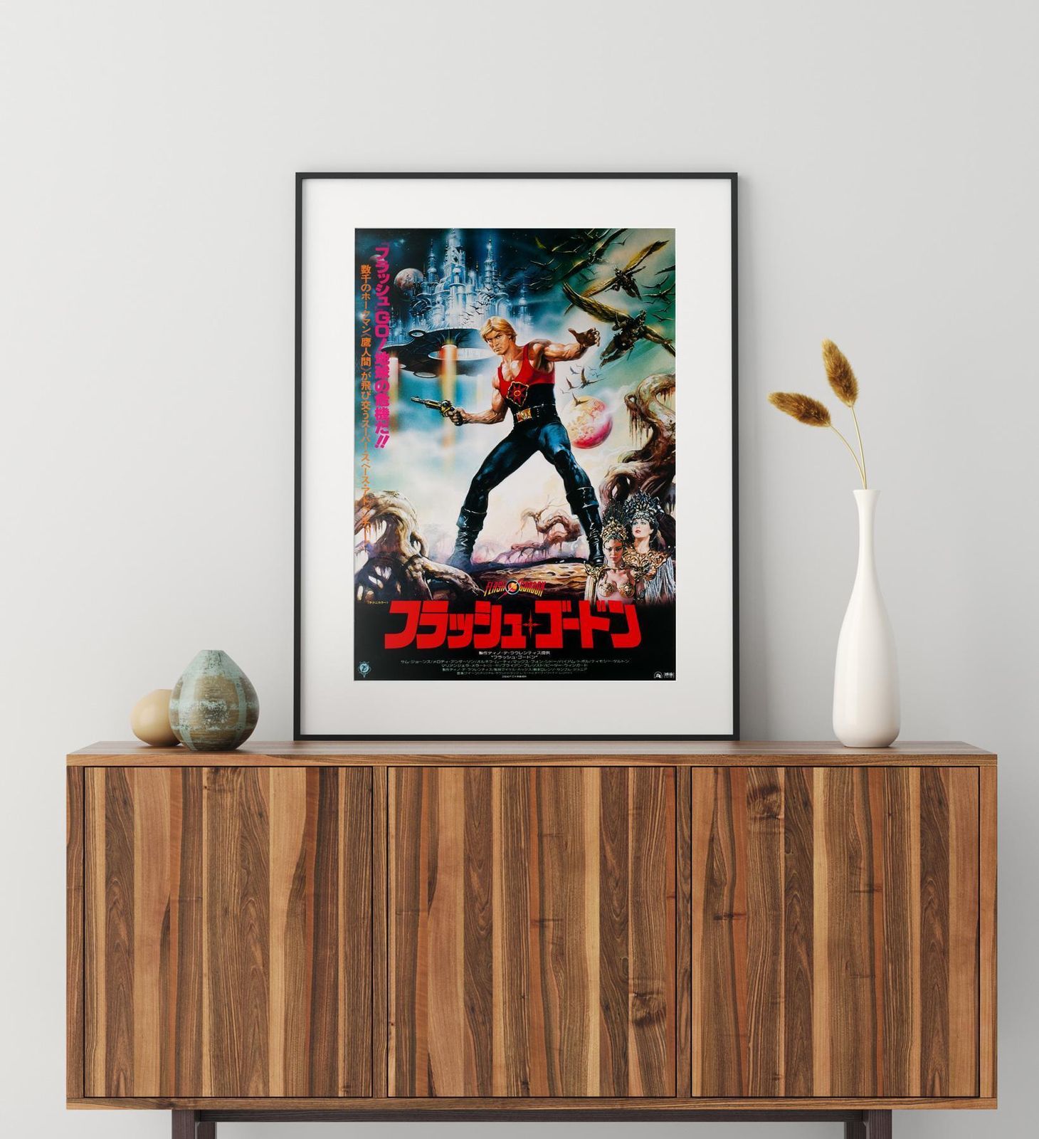 Flash Gordon, Japanese Film Movie Poster, 1980, Casaro. photo furniture
