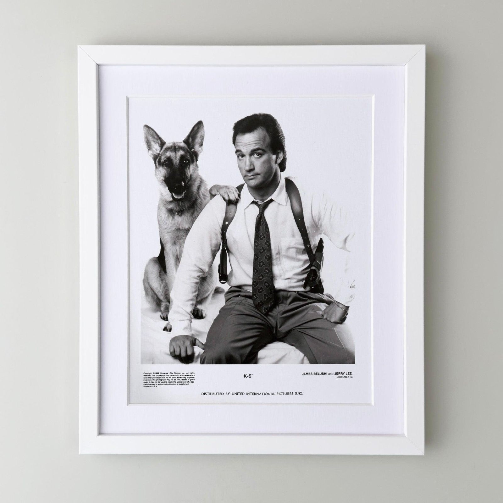 K 9 1989 Press Publicity Still, ingelijst photo for sale