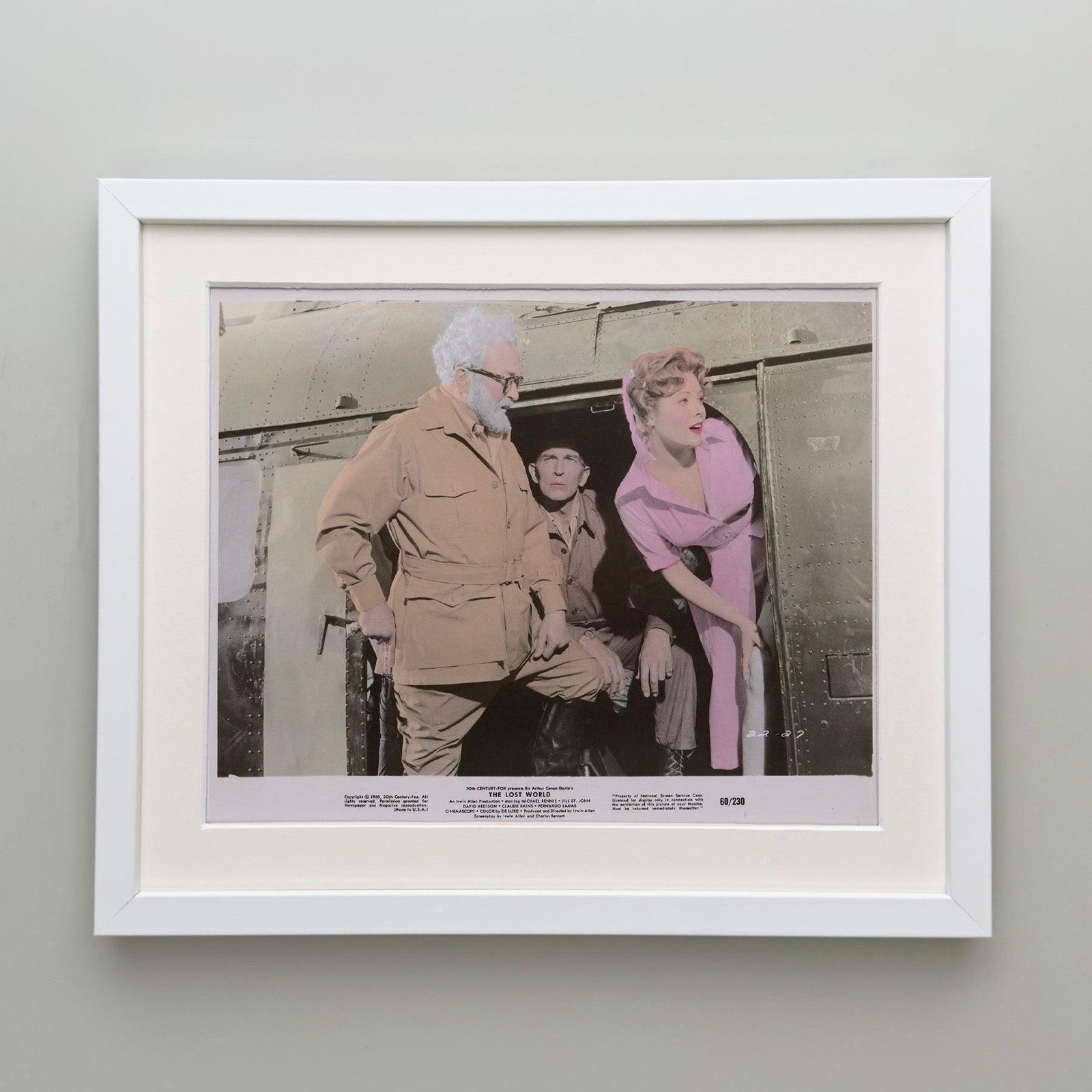 The Lost World 1960 Lobby Card, ingelijst photo Kunst