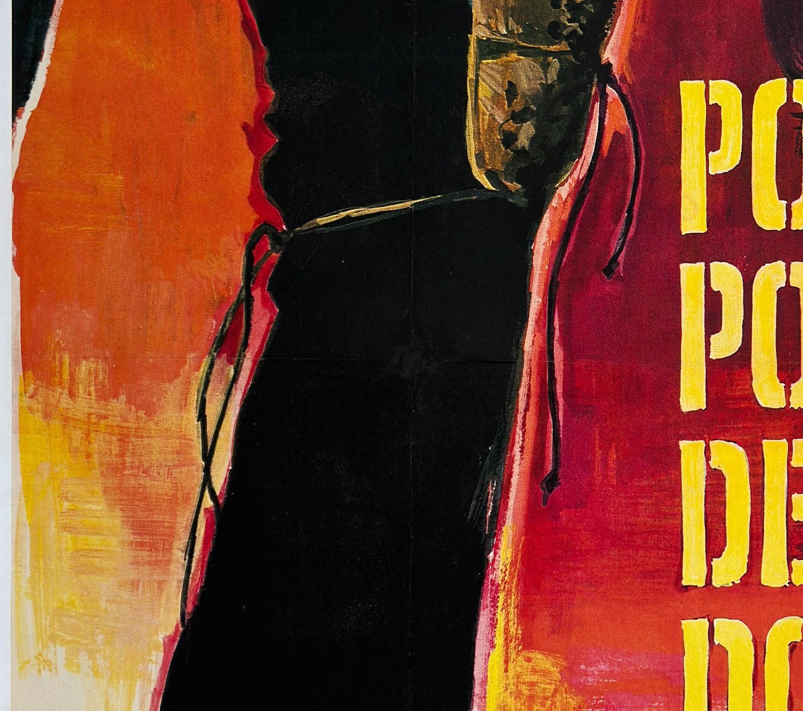 "A Fistful Of Dollars" 1964 Franse Grande filmaffiche, Vanni Tealdi. photo 2121.0