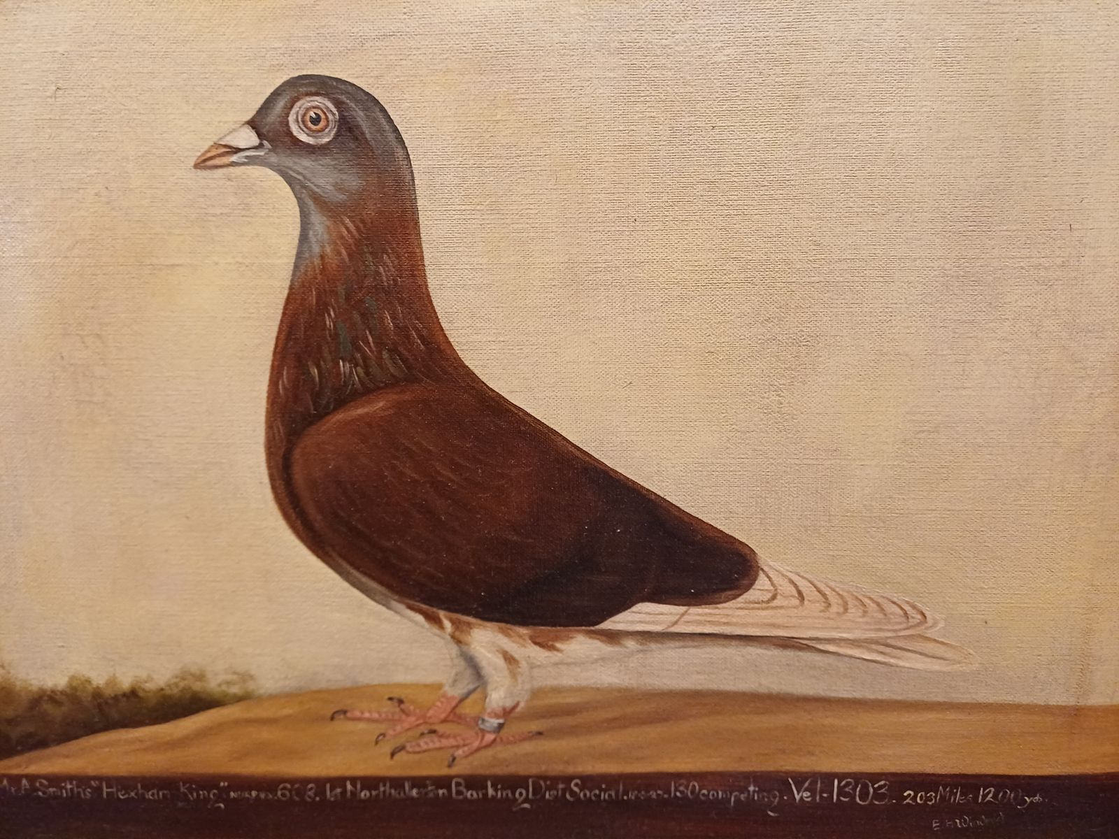 Pair Of Oil Paintings On Canvas By Edward Henry Windred photo vinterior