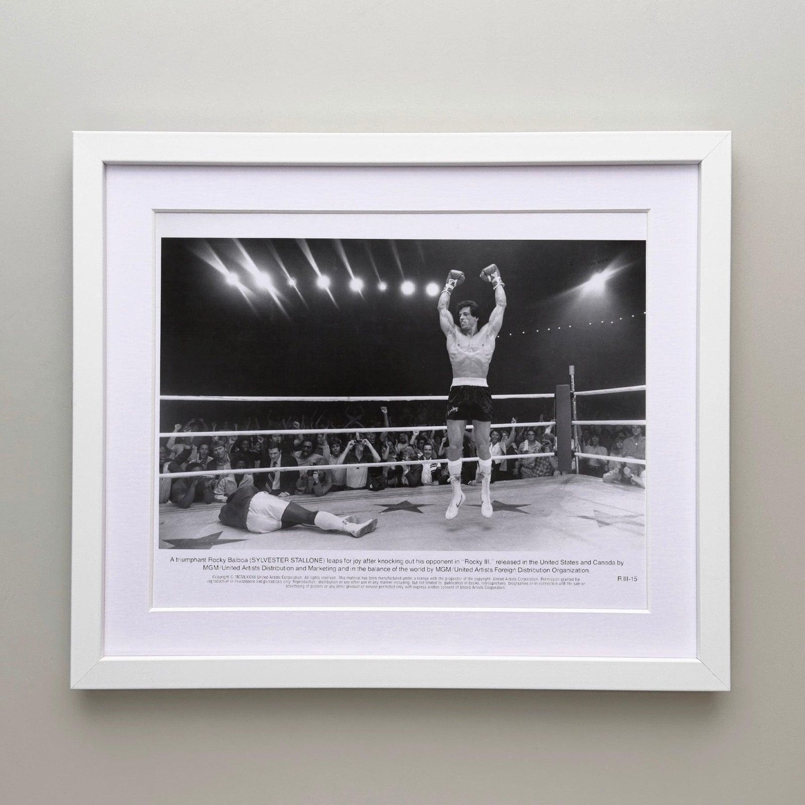 Rocky 3 1982 Publicity Film Movie Press Still Framed photo for sale