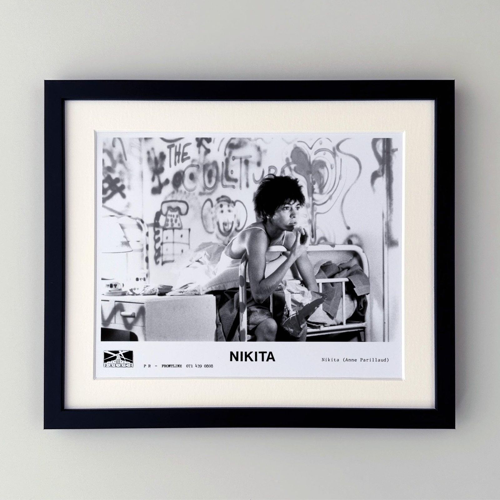 Nikita 1990 Press Publicity Film Movie Still Framed photo furniture