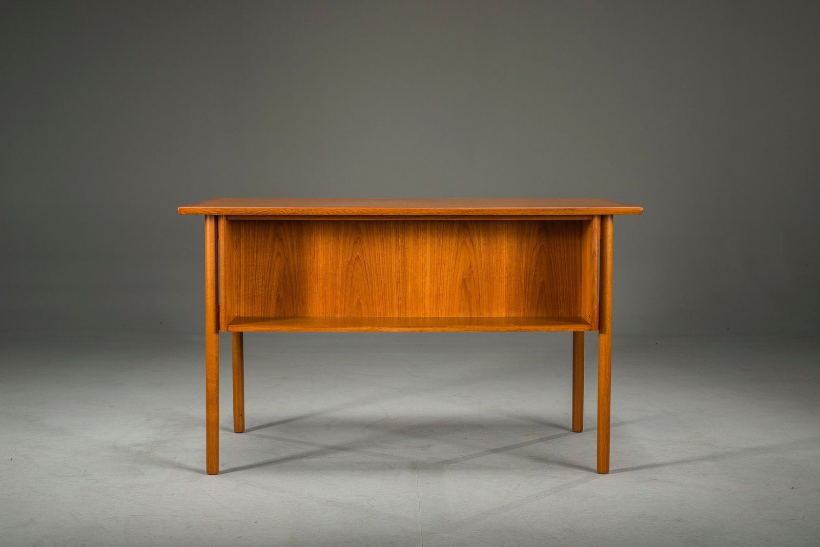Mid Century Danish Teak Desk From Gunnar Nielsen Tibergaard, 1960s photo buy