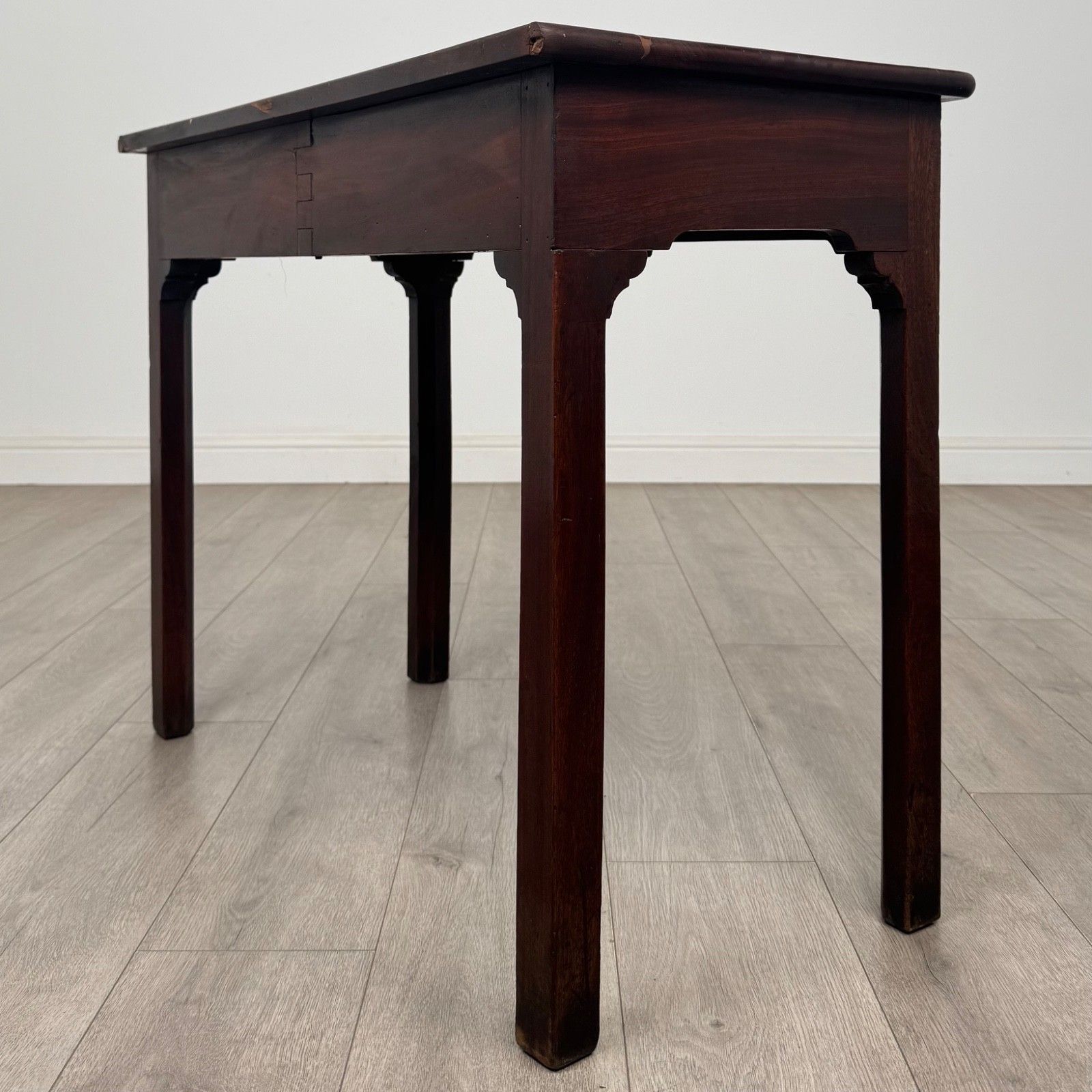 Antique 18th Century Georgian Mahogany Side Table ( Af 5488 ) photo Furniture