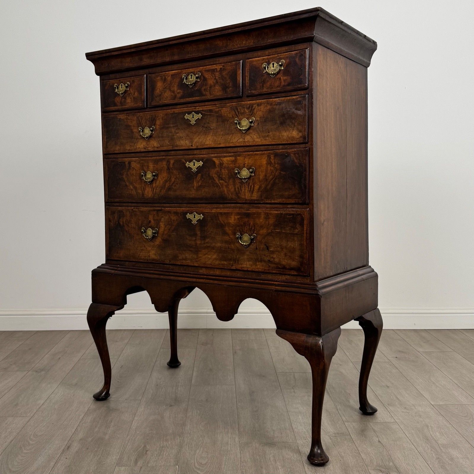 Antique 18th Century Georgian Chest Of Drawers In Walnut ( Af 5429 ) photo furniture
