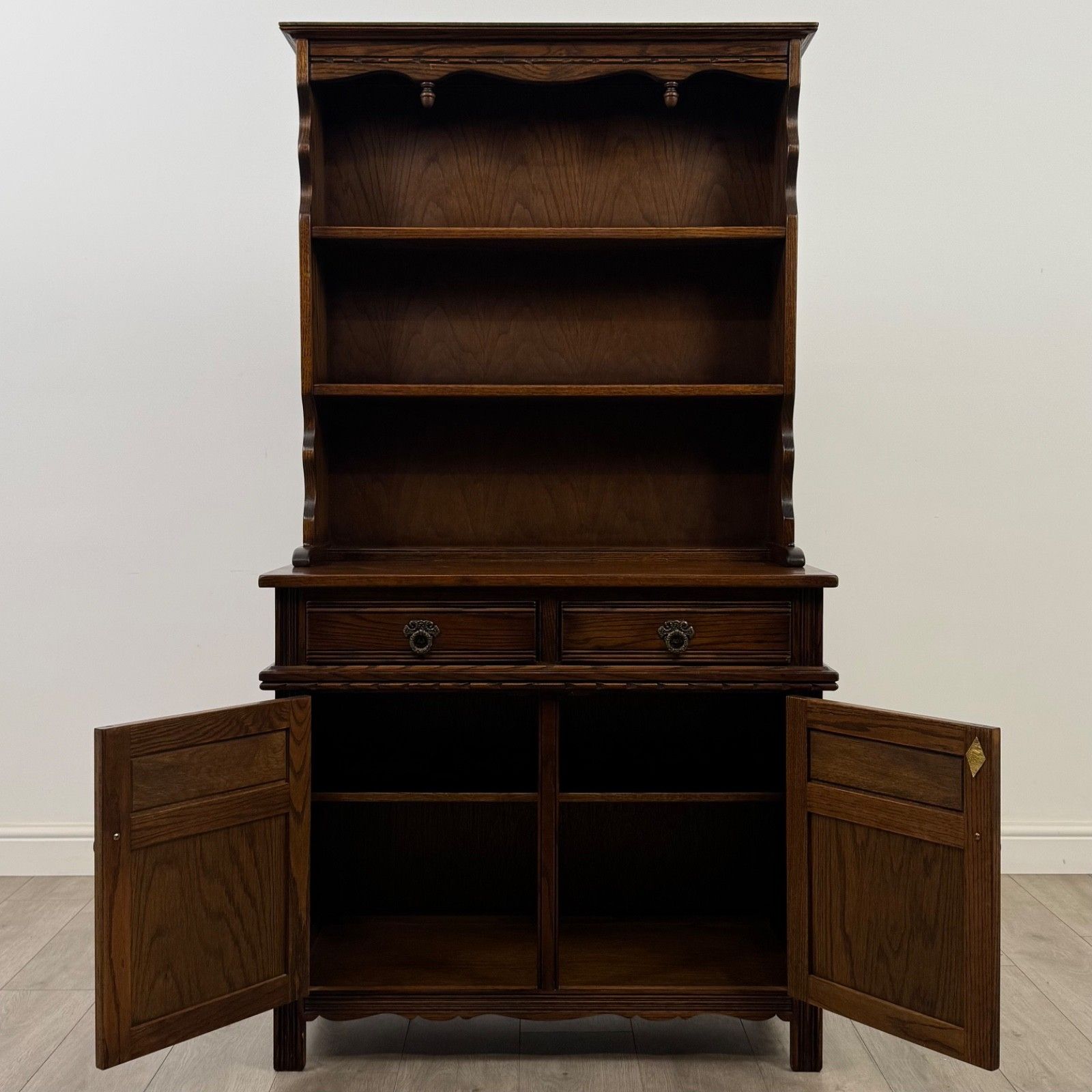 Antique 20th Century Welsh Dresser In Oak ( Af 5486 ) photo furniture
