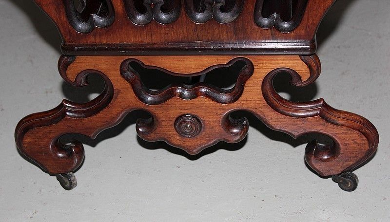 Nap. 3rd Magazine Stand In Mahogany photo vinterior
