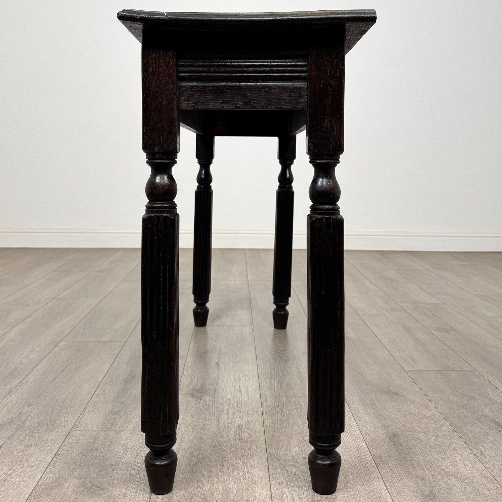 Antique 20th Century Edwardian Side Table In Oak ( Af 5503 ) photo for sale