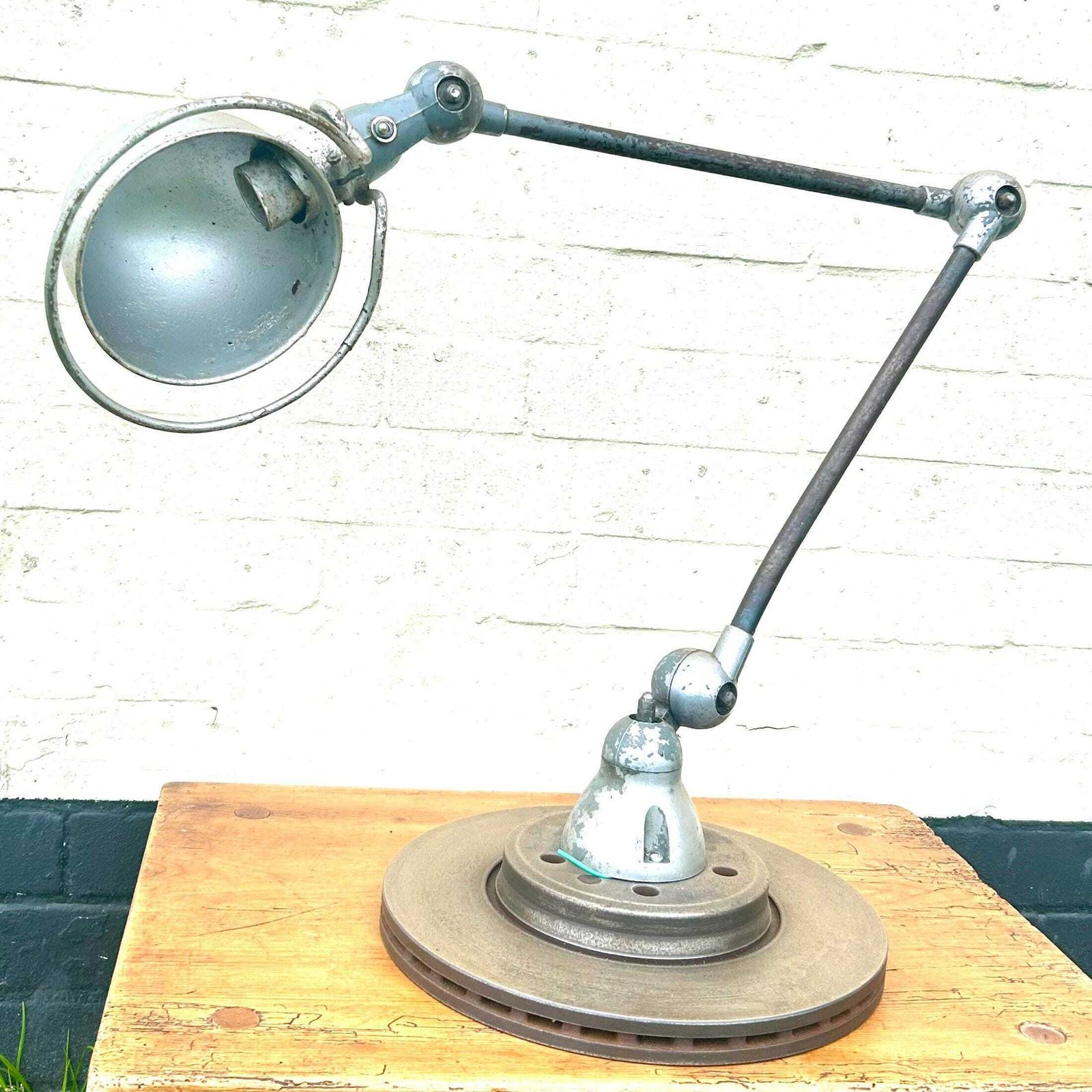 Jielde French Industrial Desk Vintage Lamp Office Factory Retro Antique Light Lighting Mid Century Factory