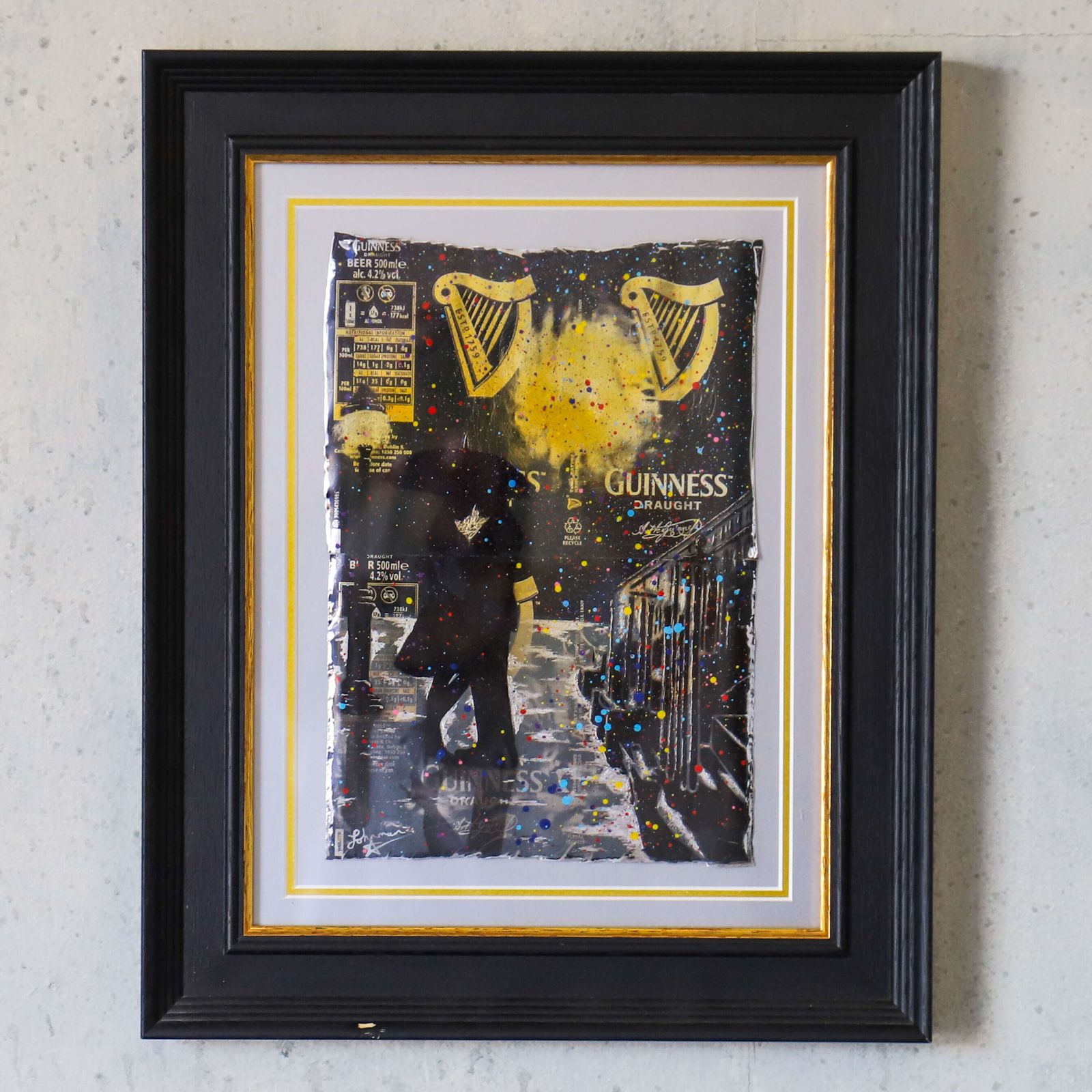 The Lingering Goodnight – Contemporary Urban Mixed Media Artwork By Johnman photo furniture