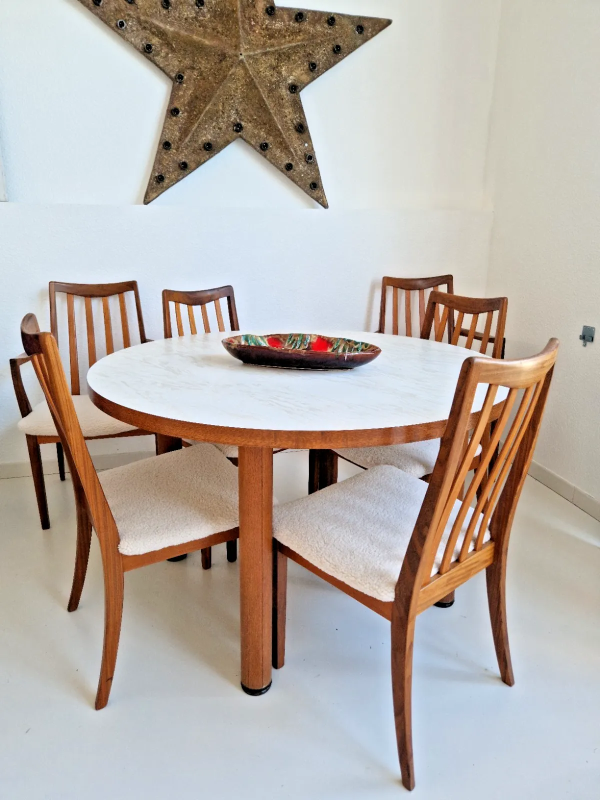 Furniture 6 Mid Century Modern Dining Chairs G Plan Teak Vintage Home Decor photo