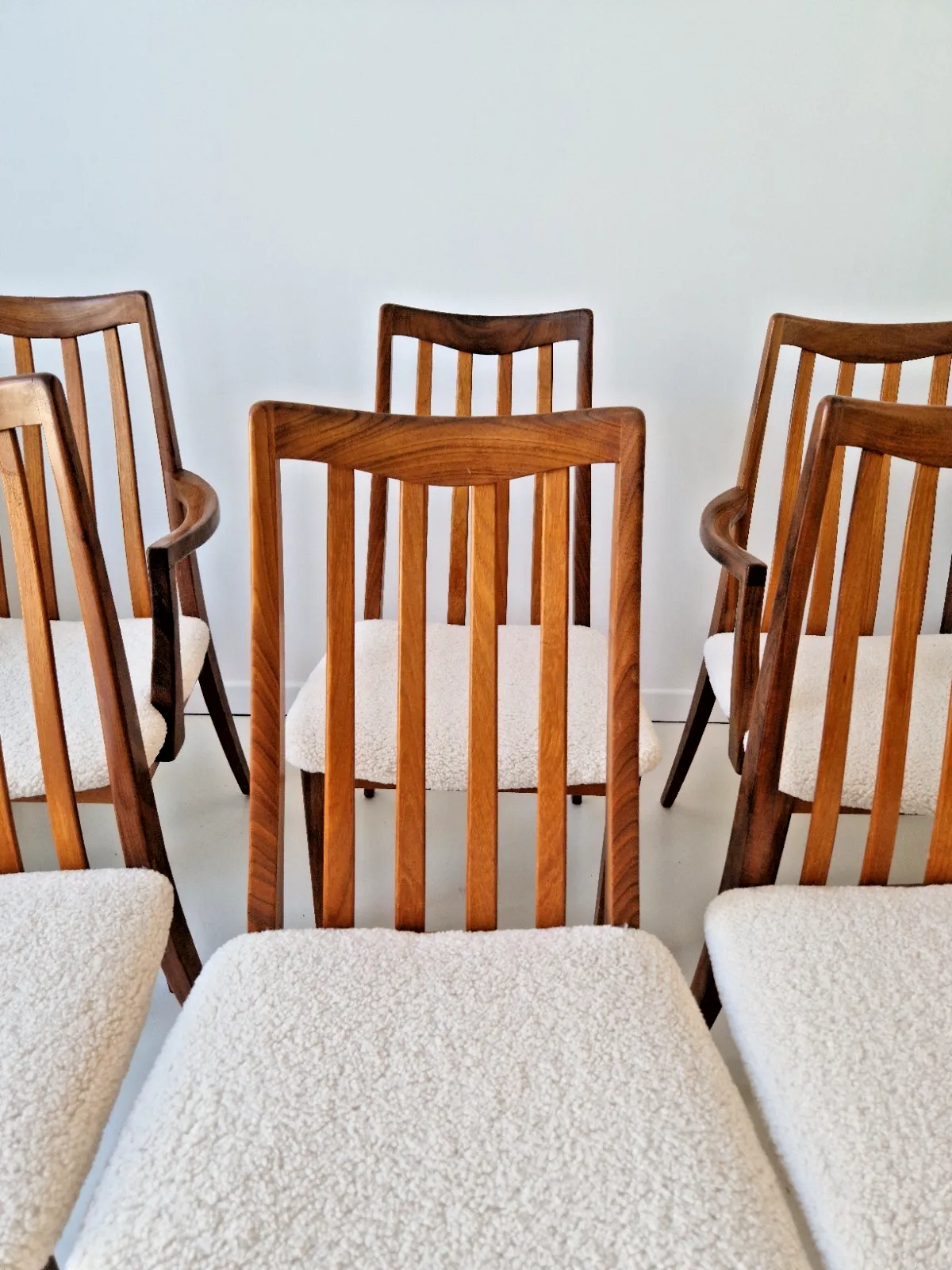 photo vinterior 6 Mid Century Modern Dining Chairs G Plan Teak Vintage Home Decor