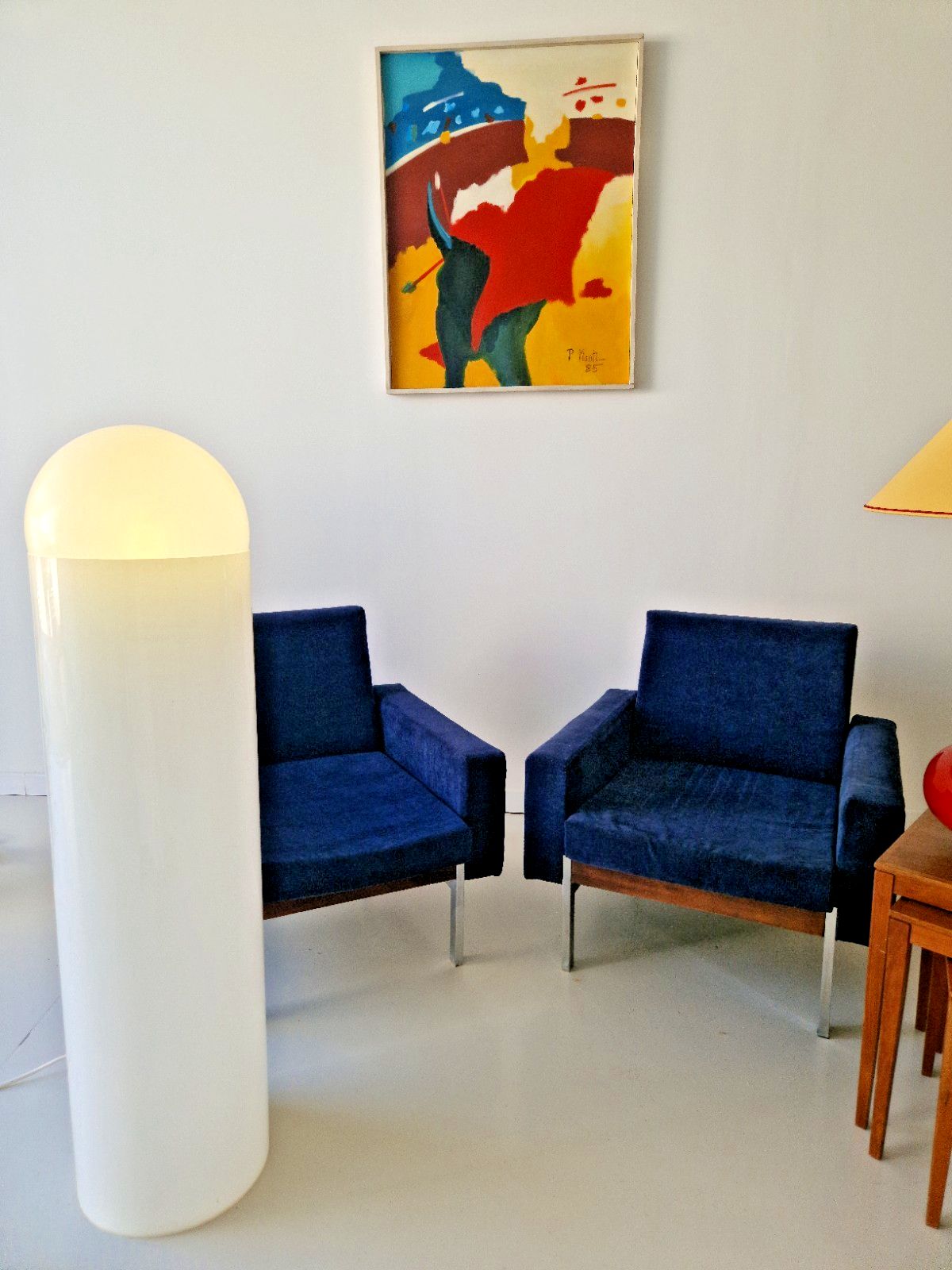 Mid Century Italian Floor Lamp Totem Lighting 1970s Interior Design photo buy